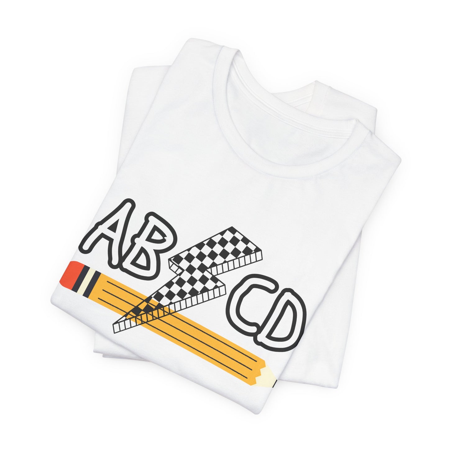 'ABCD' Unisex Jersey Short Sleeve Tee