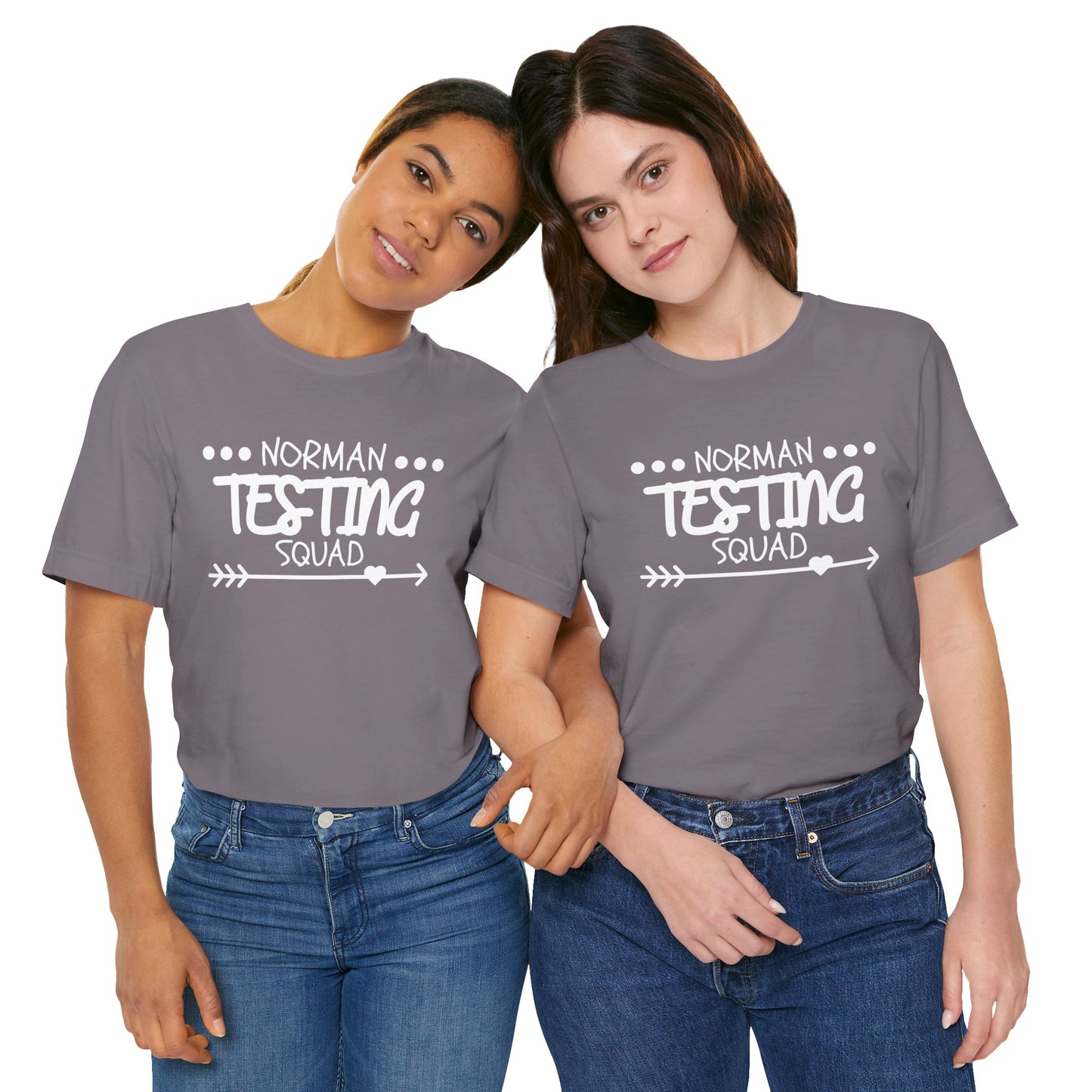 'Norman Testing Squad' Unisex Jersey Short Sleeve Tee