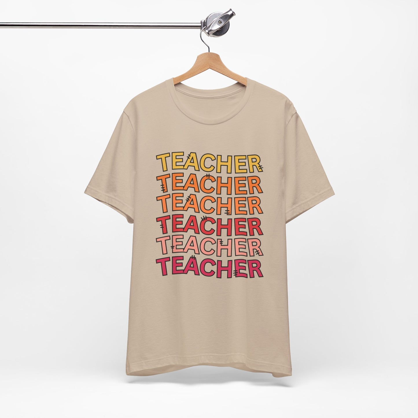 'Teacher' Unisex Jersey Short Sleeve Tee