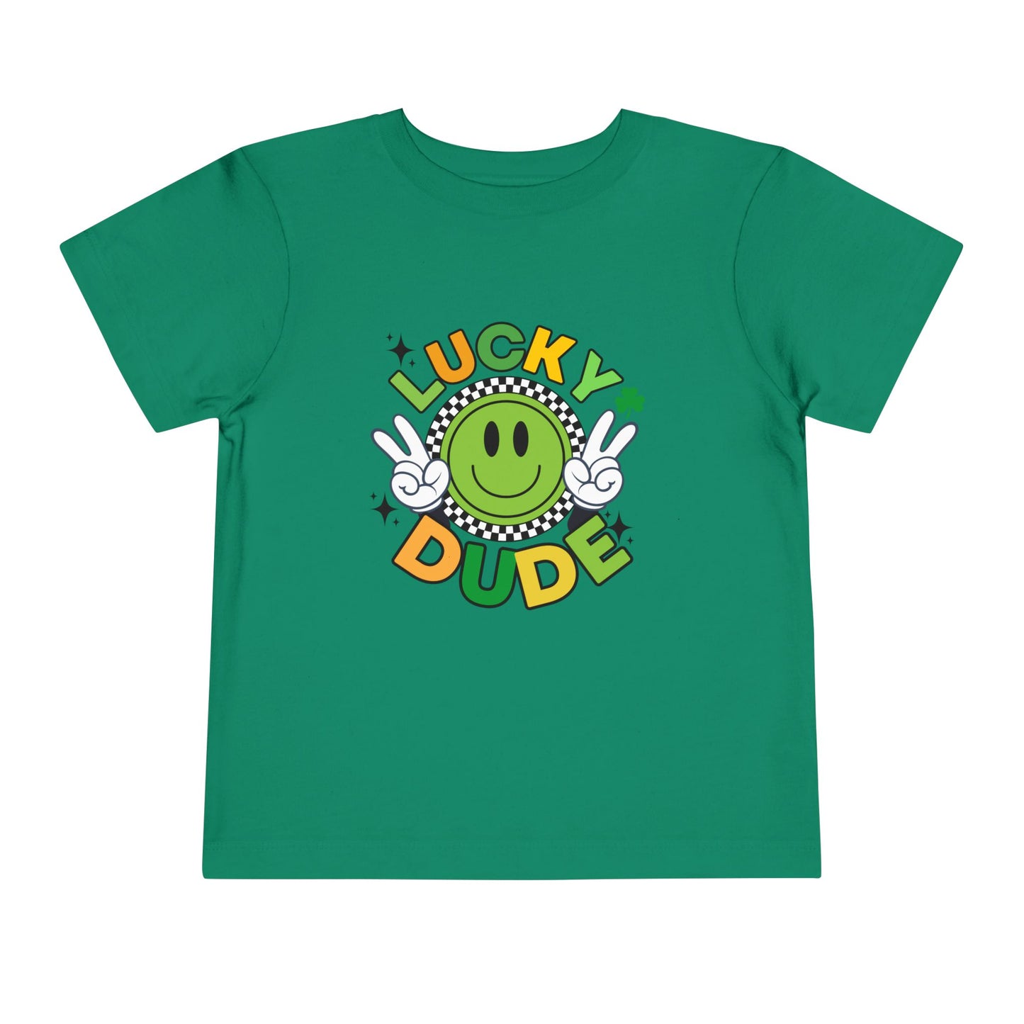 'Lucky Dude' Toddler Short Sleeve Tee