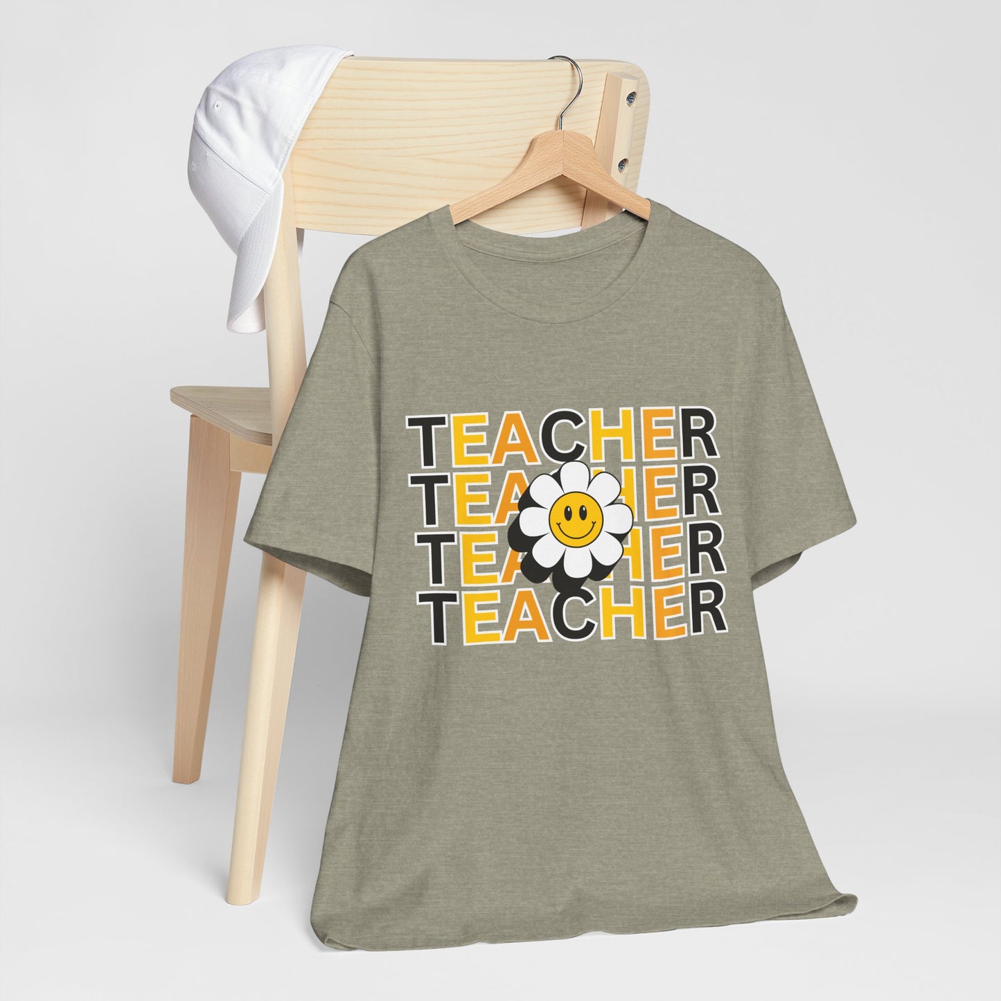 'Teacher' Unisex Jersey Short Sleeve Tee