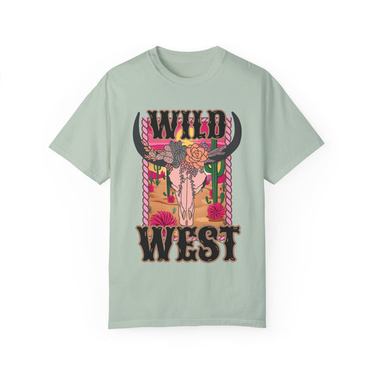 'Wild West' Unisex Garment-Dyed T-shirt