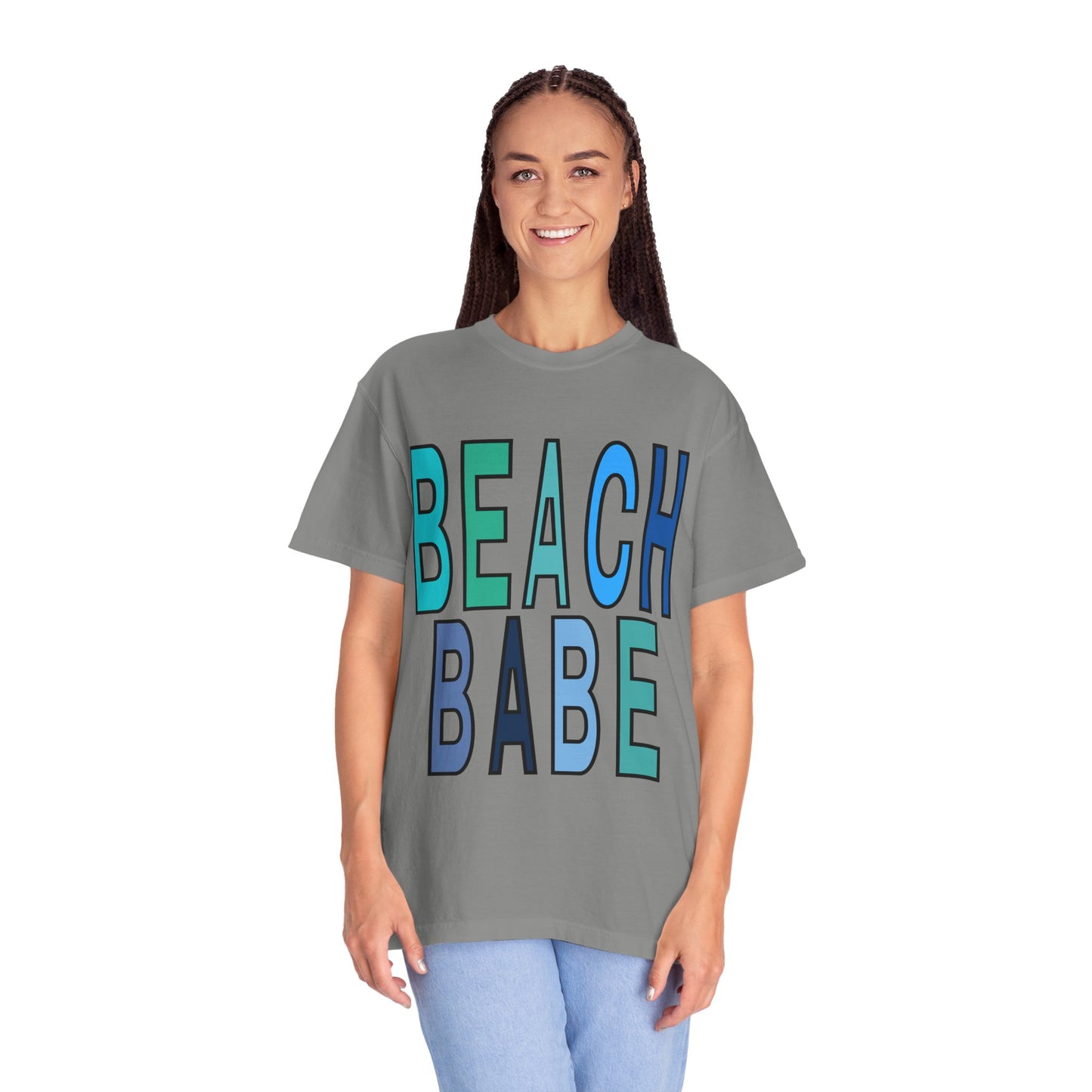 'Beach Babe' Unisex Garment-Dyed T-shirt