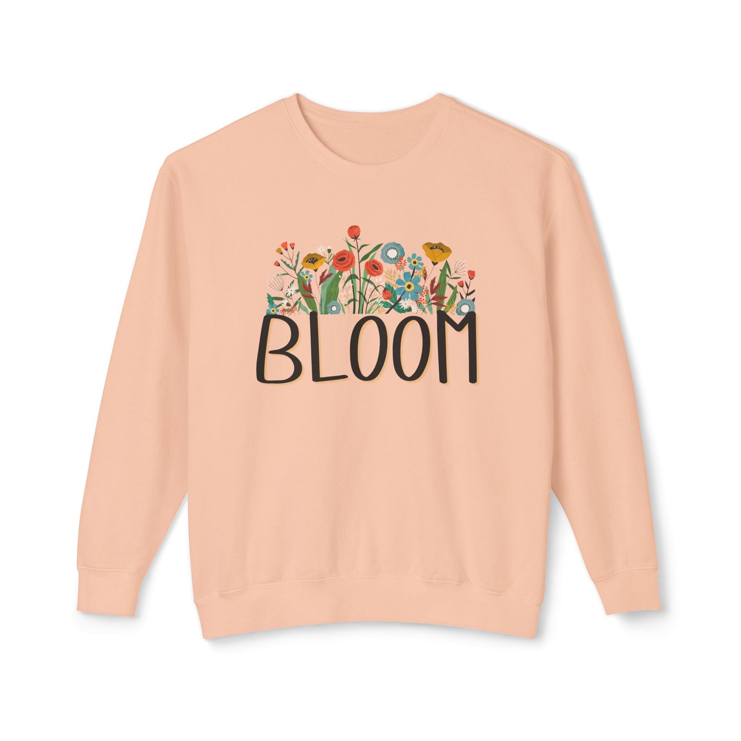 'Bloom' Unisex Lightweight Crewneck Sweatshirt