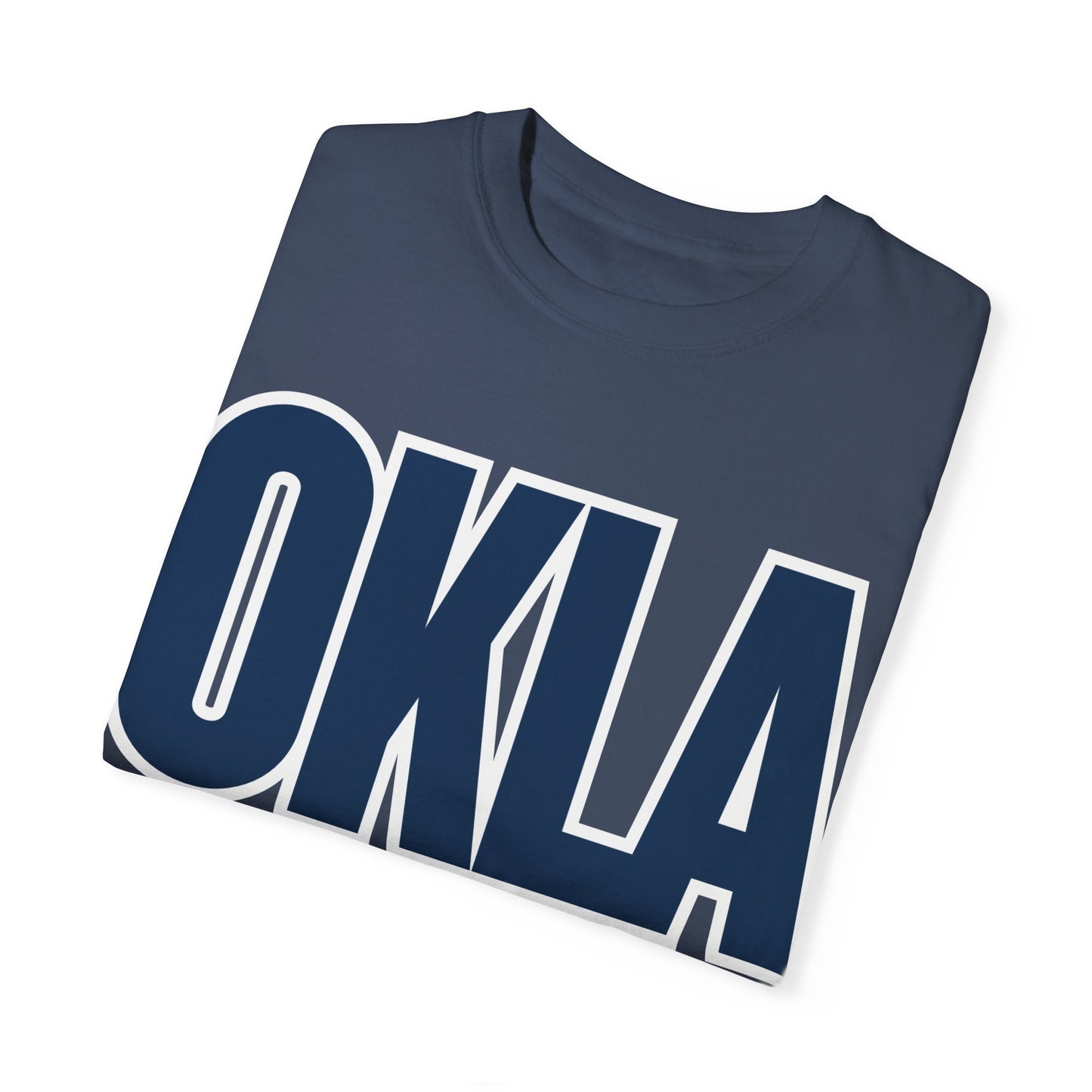 'OKLA' Unisex Garment-Dyed T-shirt