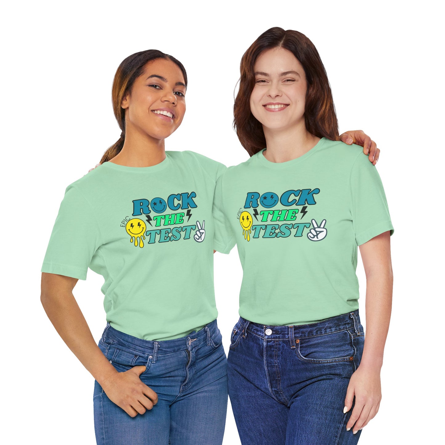 'Rock The Test Epic' Unisex Jersey Short Sleeve Tee