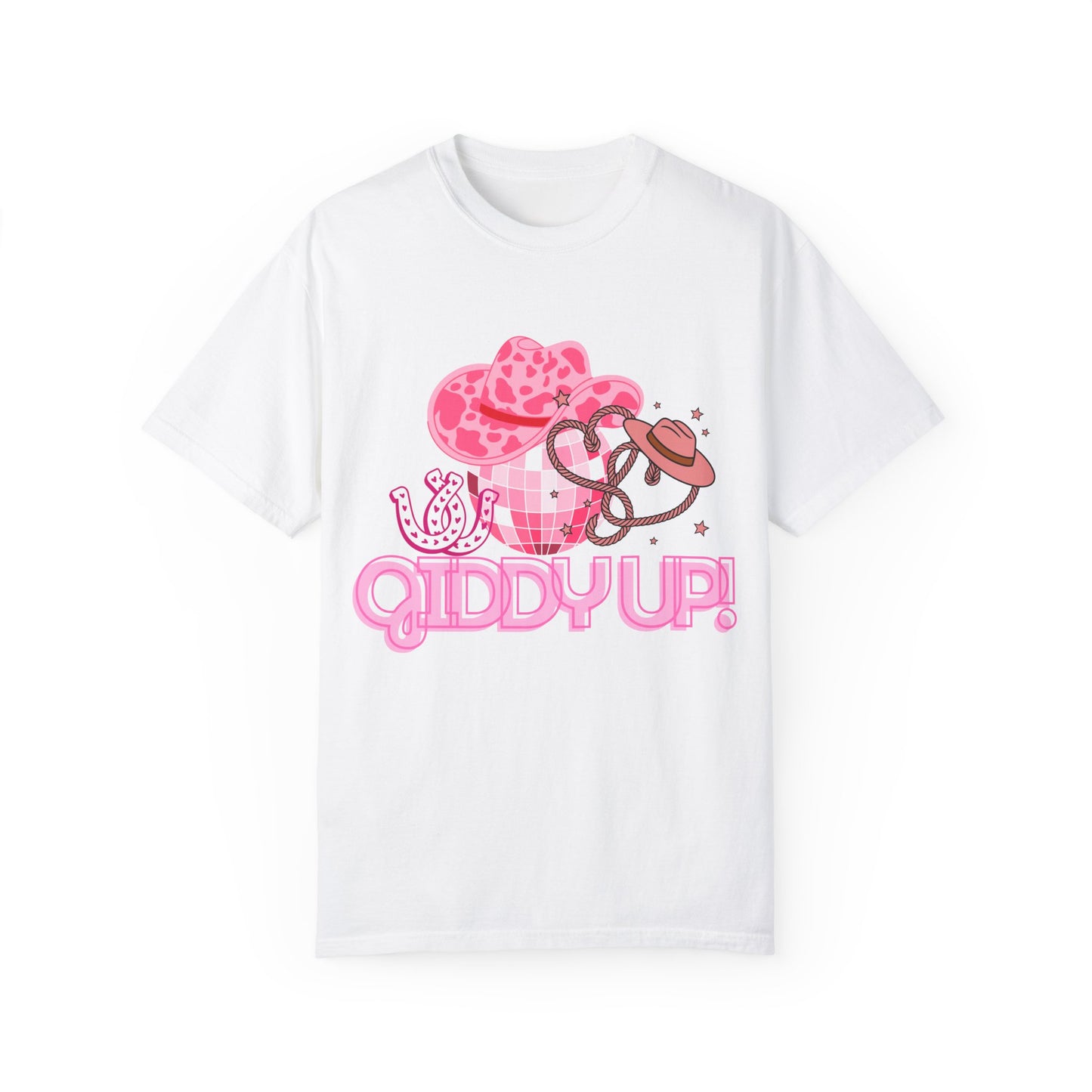 'Giddy Up' Unisex Garment-Dyed T-shirt