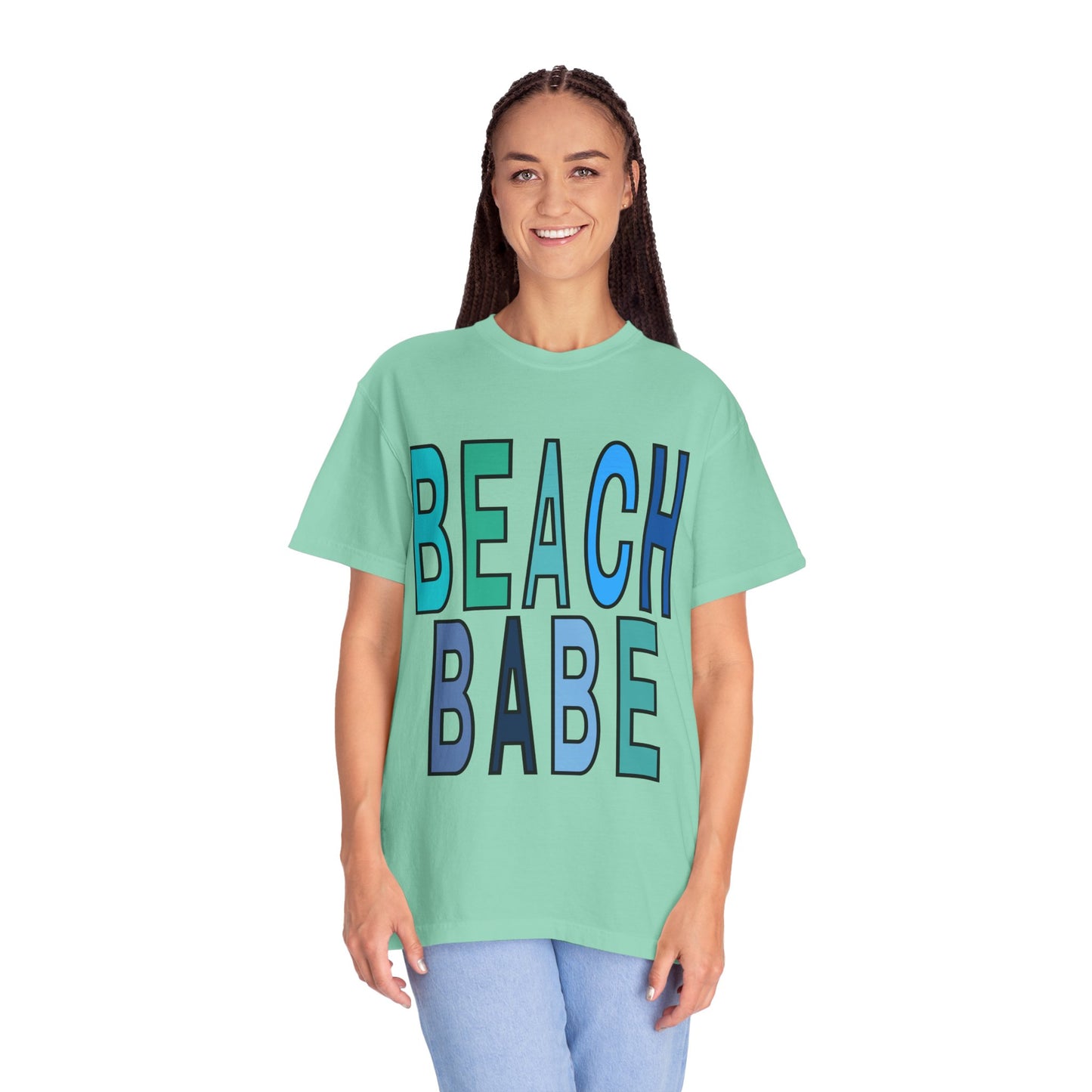 'Beach Babe' Unisex Garment-Dyed T-shirt