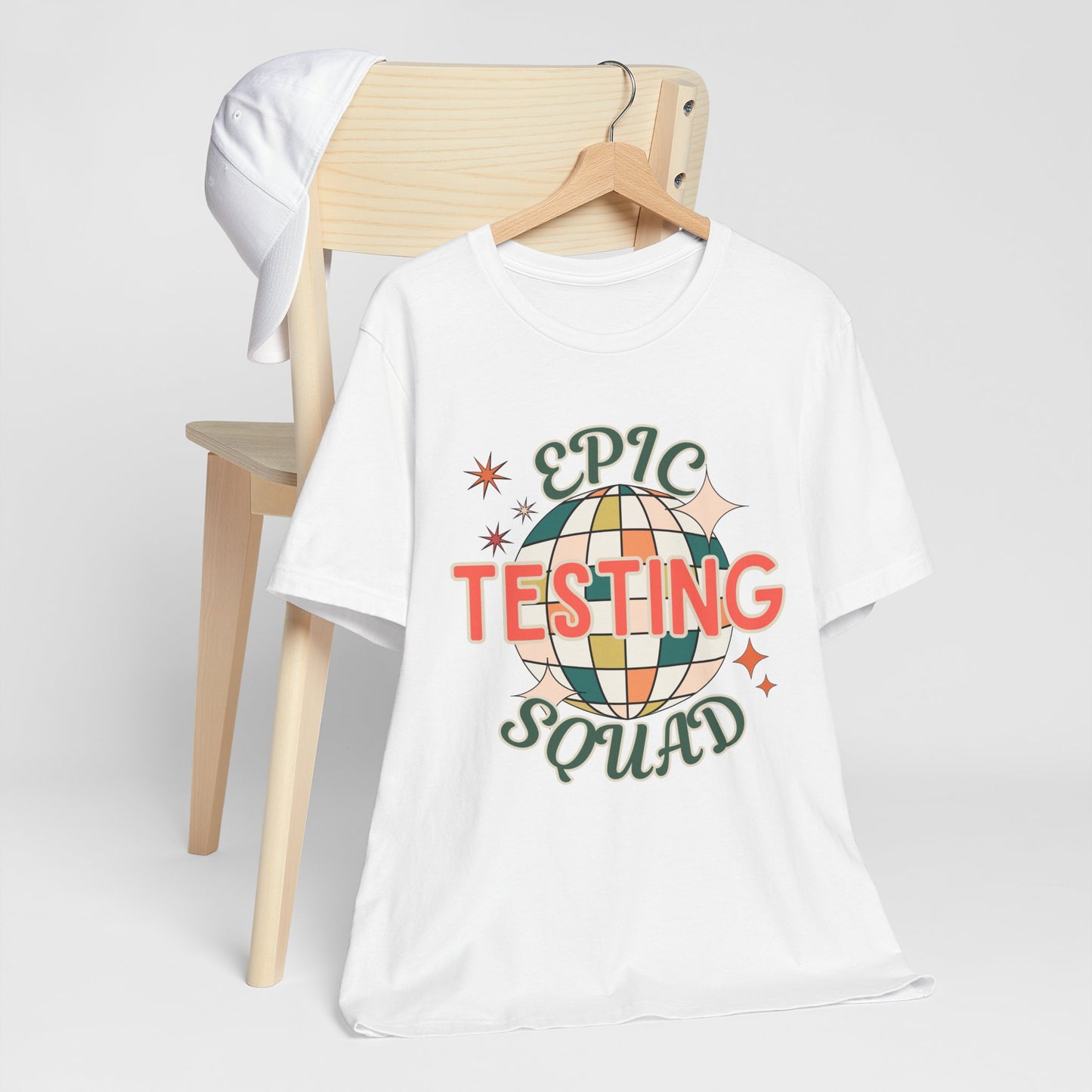 'Epic Testing Squad' Unisex Jersey Short Sleeve Tee
