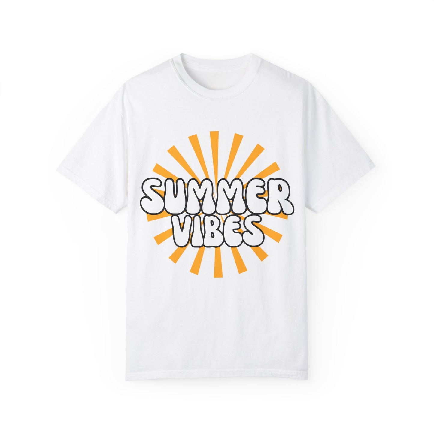 'Summer Vibes' Unisex Garment-Dyed T-shirt