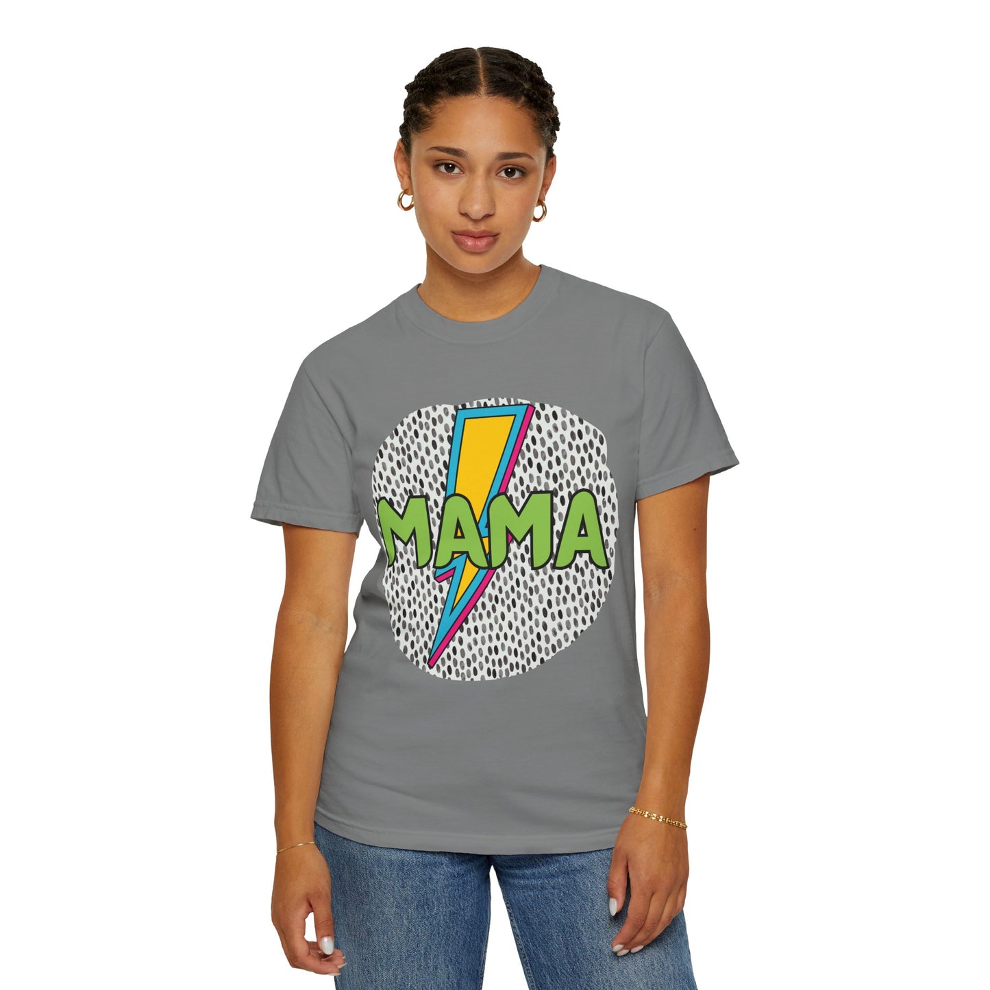 'Mama' Unisex Garment-Dyed T-shirt