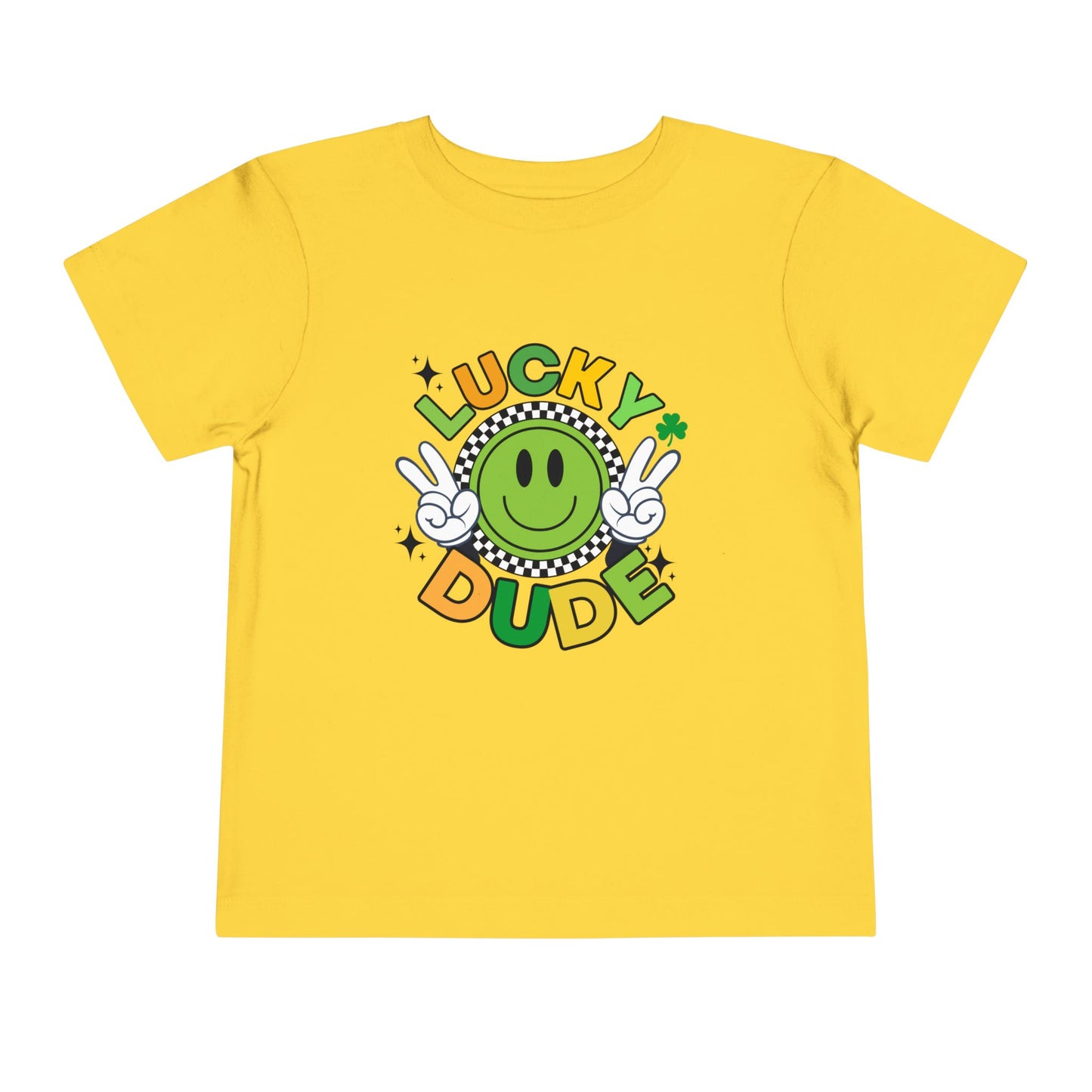 'Lucky Dude' Toddler Short Sleeve Tee