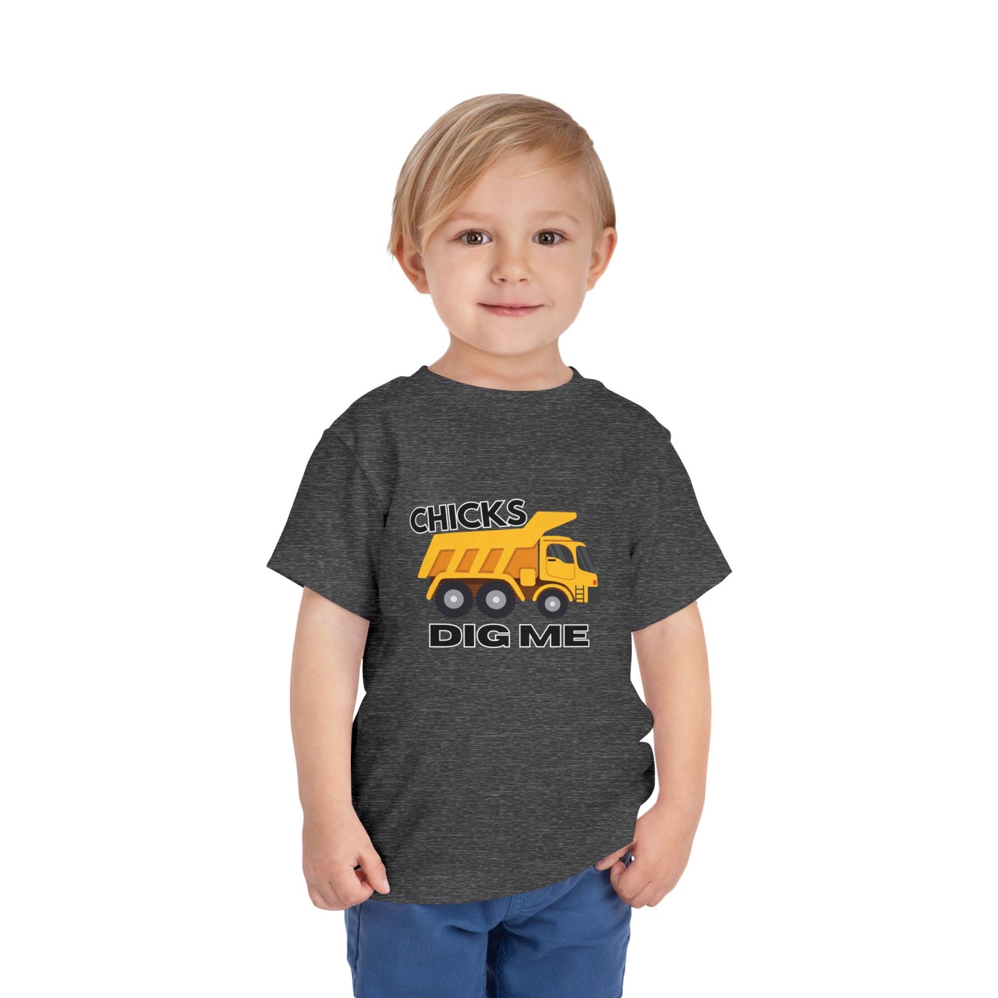 'Chicks Dig Me' Toddler Short Sleeve Tee