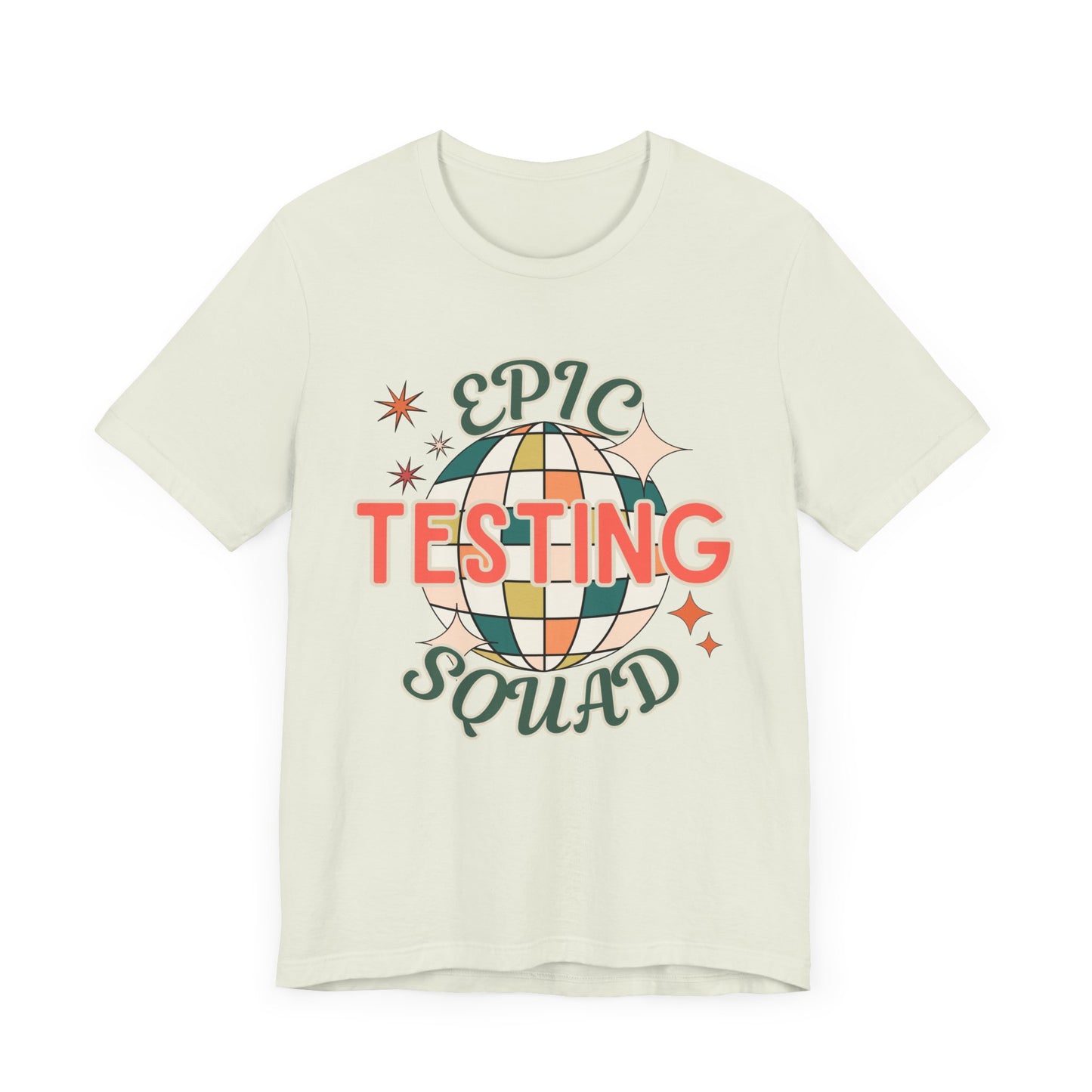 'Epic Testing Squad' Unisex Jersey Short Sleeve Tee
