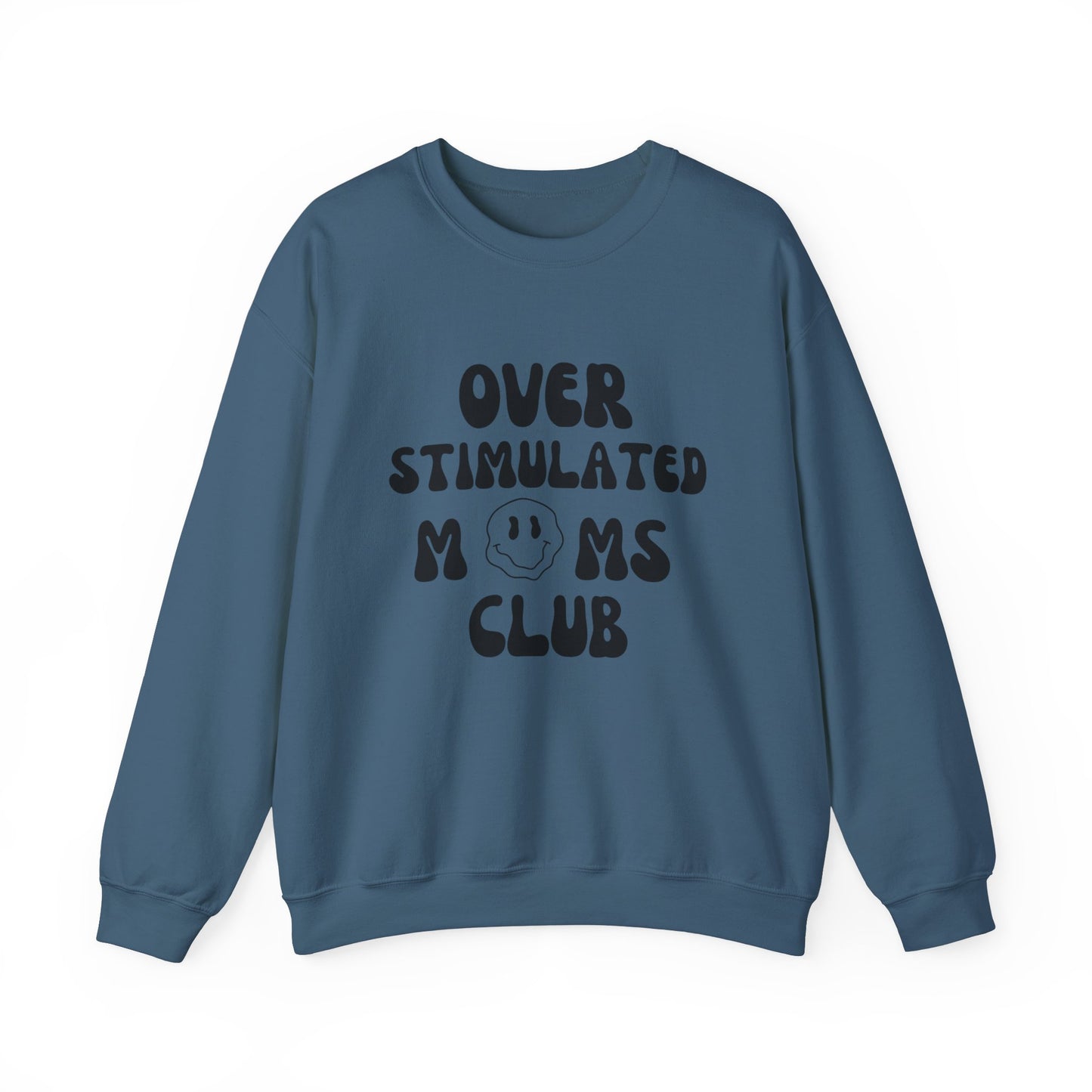 'Over Stimulated Moms Club' Unisex Heavy Blend™ Crewneck Sweatshirt