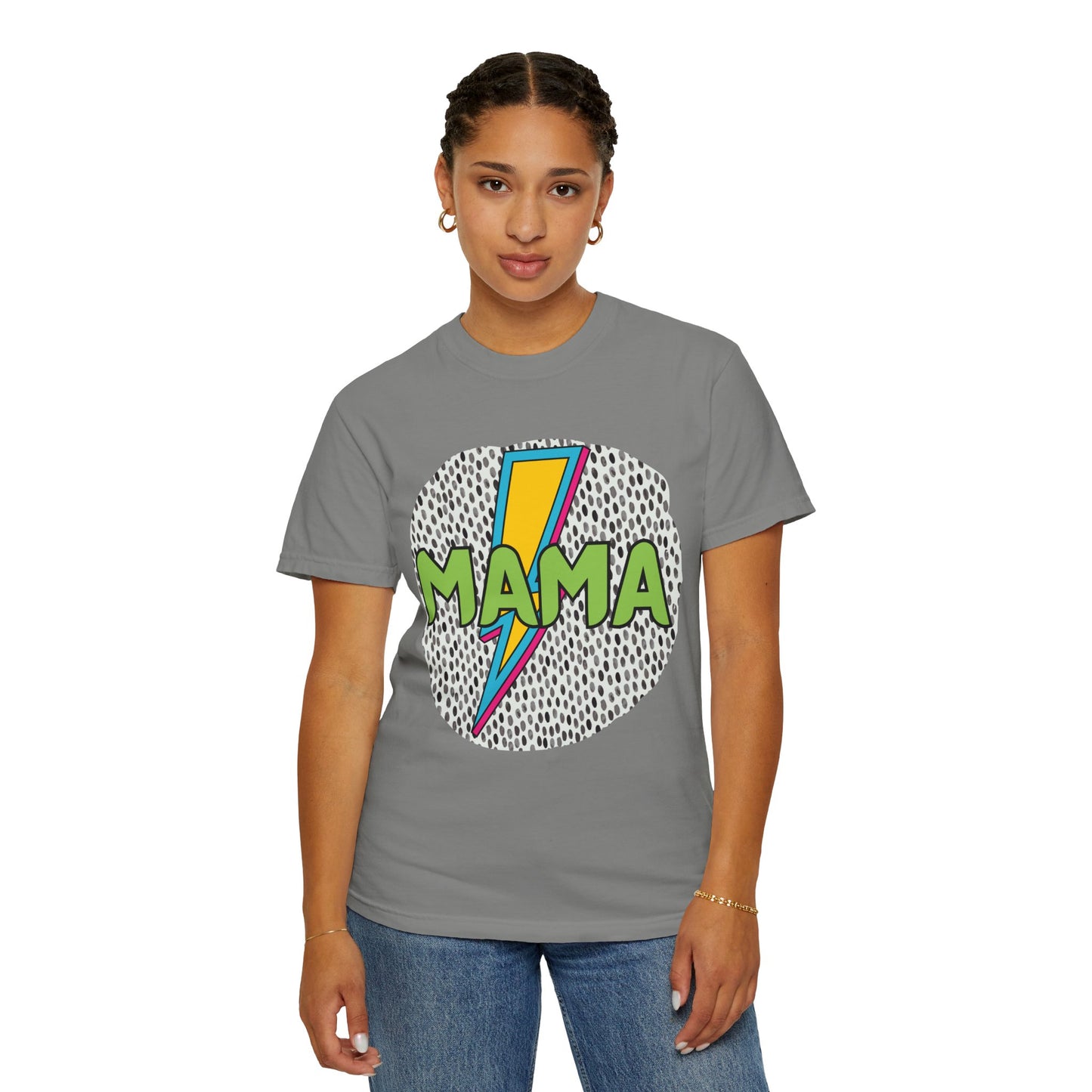 'Mama' Unisex Garment-Dyed T-shirt