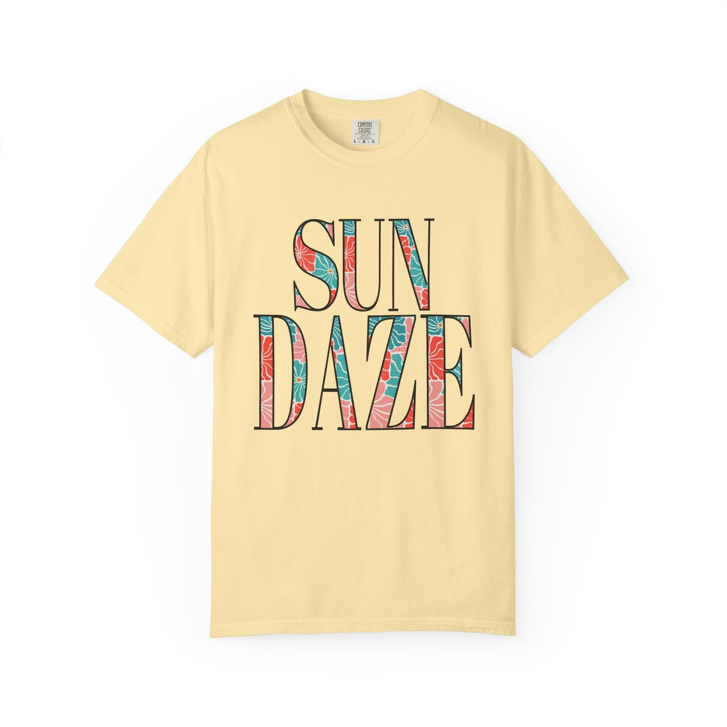 'Sun Daze' Unisex Garment-Dyed T-shirt