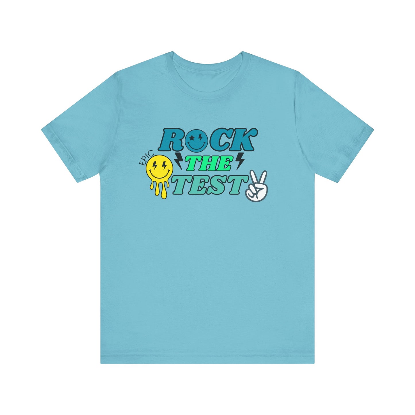 'Rock The Test Epic' Unisex Jersey Short Sleeve Tee