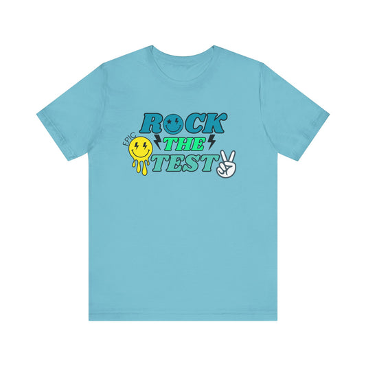 'Rock The Test Epic' Unisex Jersey Short Sleeve Tee