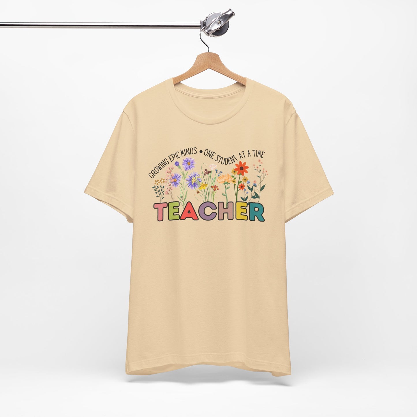'Growing Epic Minds-One Student At A Time' Unisex Jersey Short Sleeve Tee