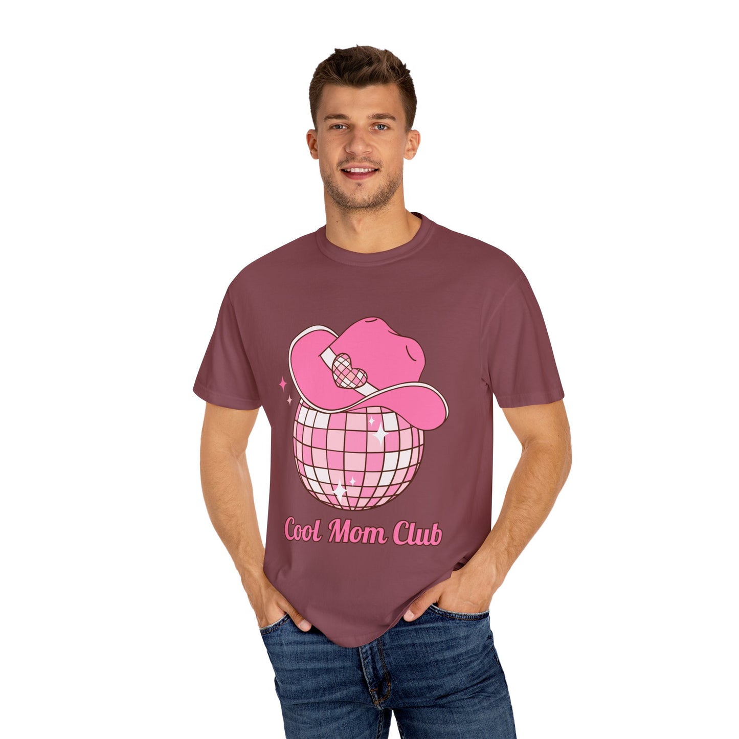 'Cool Mom Club' Unisex Garment-Dyed T-shirt