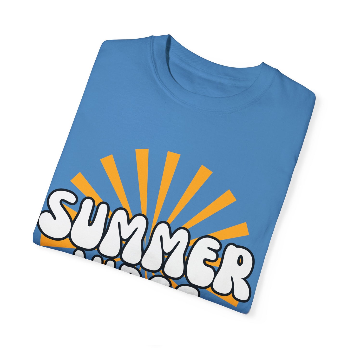 'Summer Vibes' Unisex Garment-Dyed T-shirt