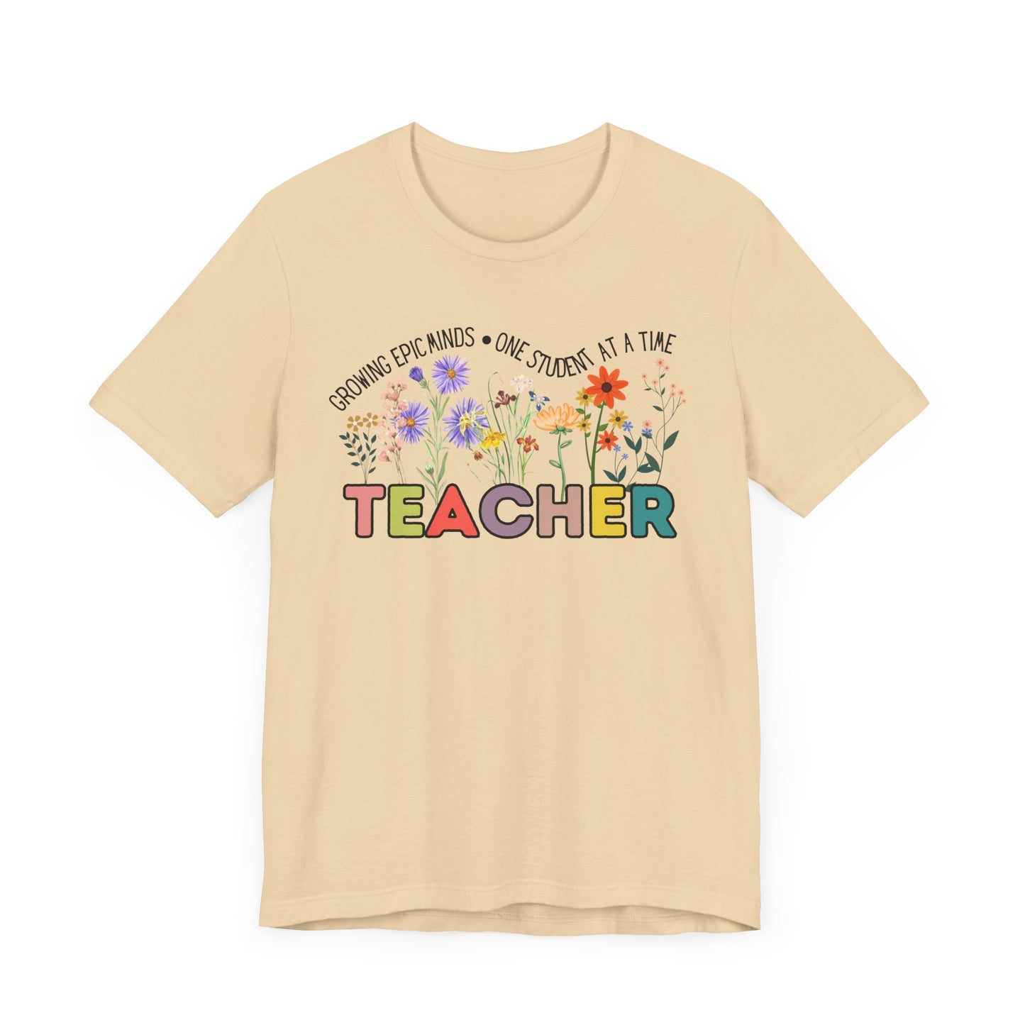 'Growing Epic Minds-One Student At A Time' Unisex Jersey Short Sleeve Tee