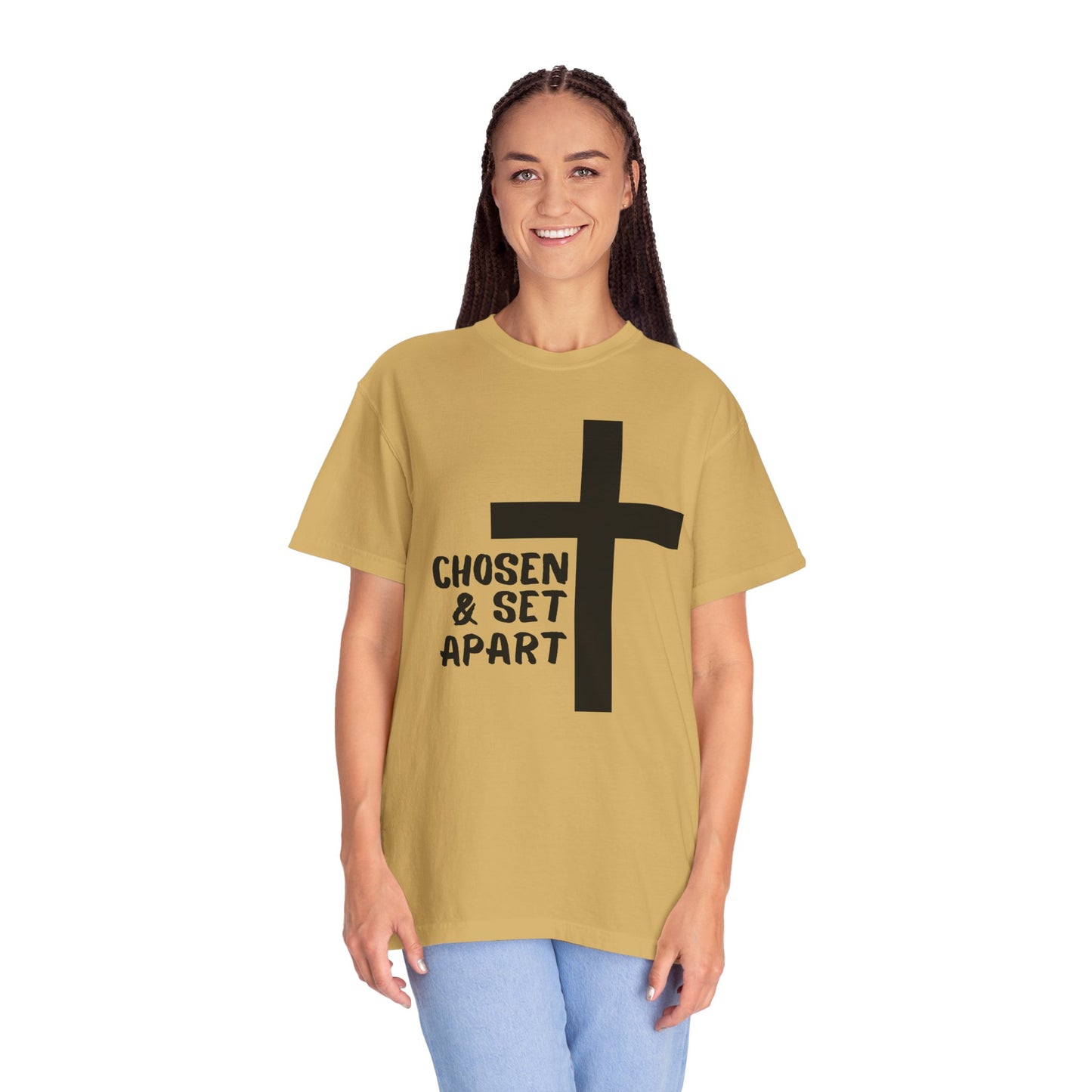 'Chosen & Set Apart' Unisex Garment-Dyed T-shirt