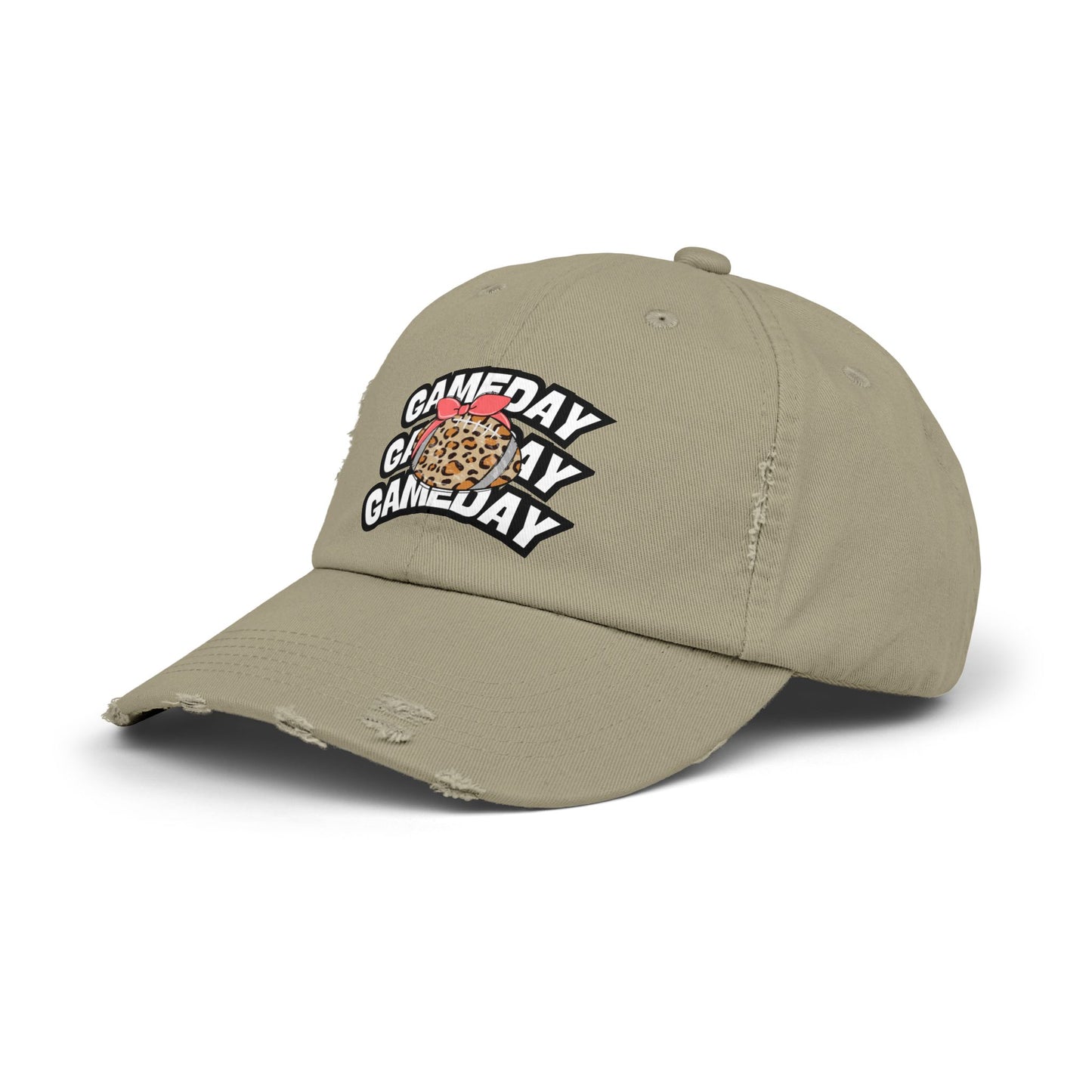 'Gameday' Unisex Distressed Cap