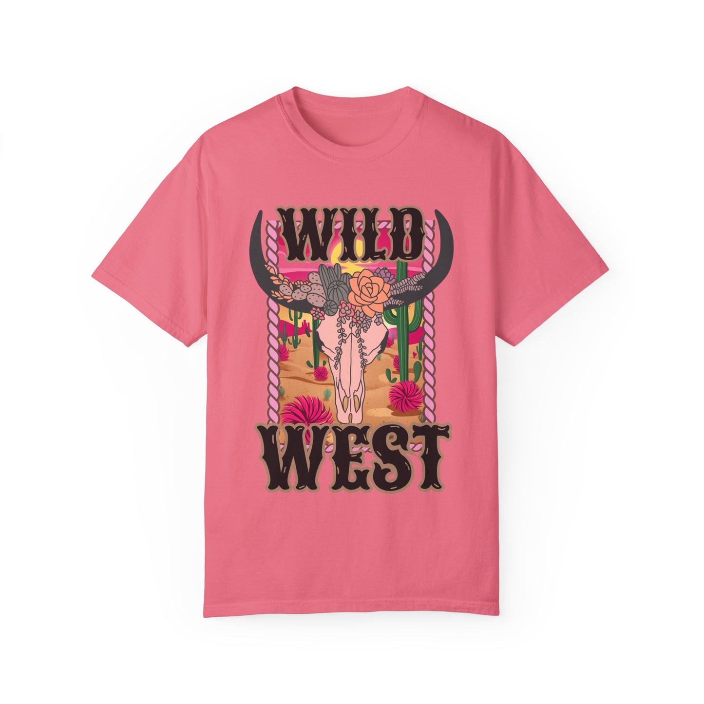 'Wild West' Unisex Garment-Dyed T-shirt