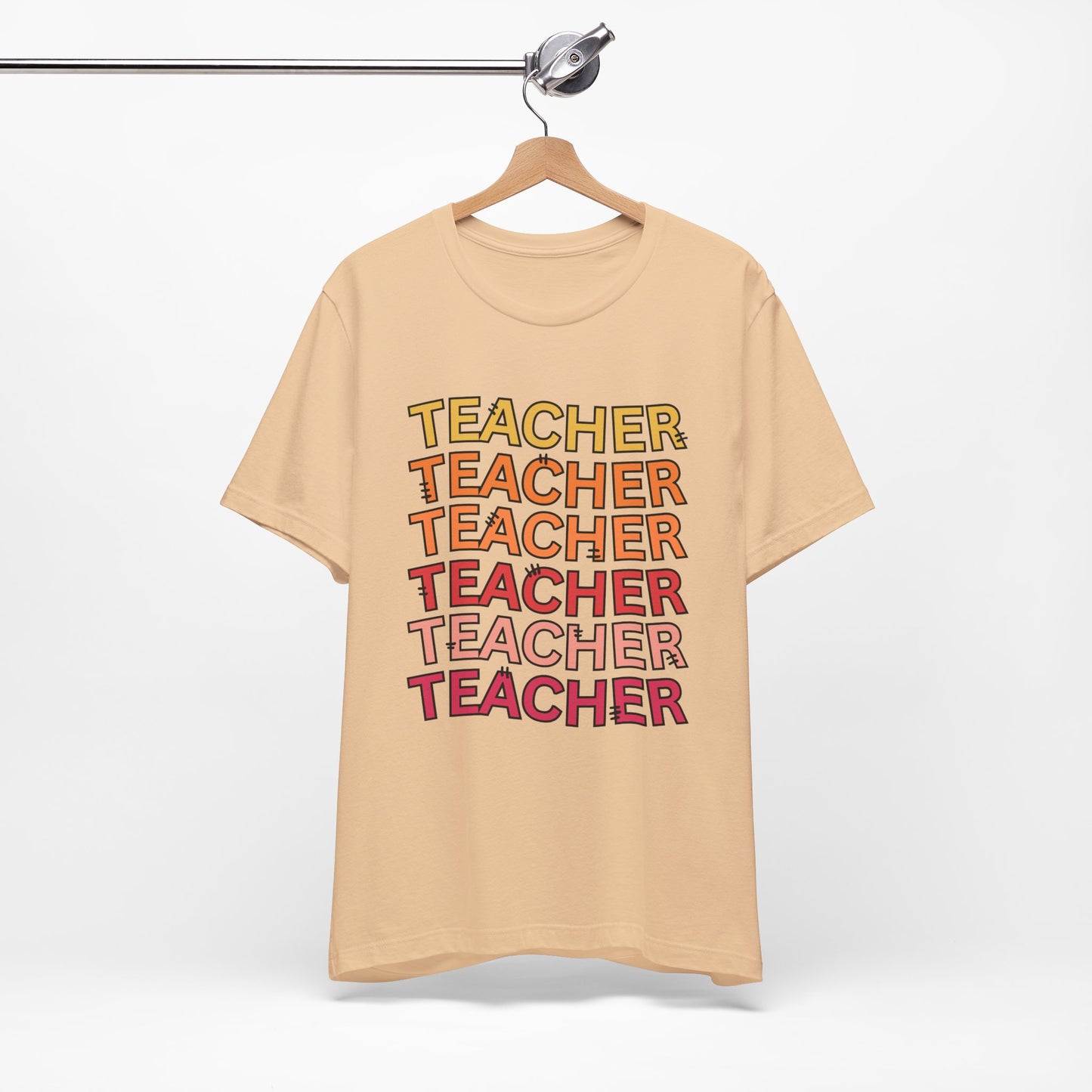 'Teacher' Unisex Jersey Short Sleeve Tee
