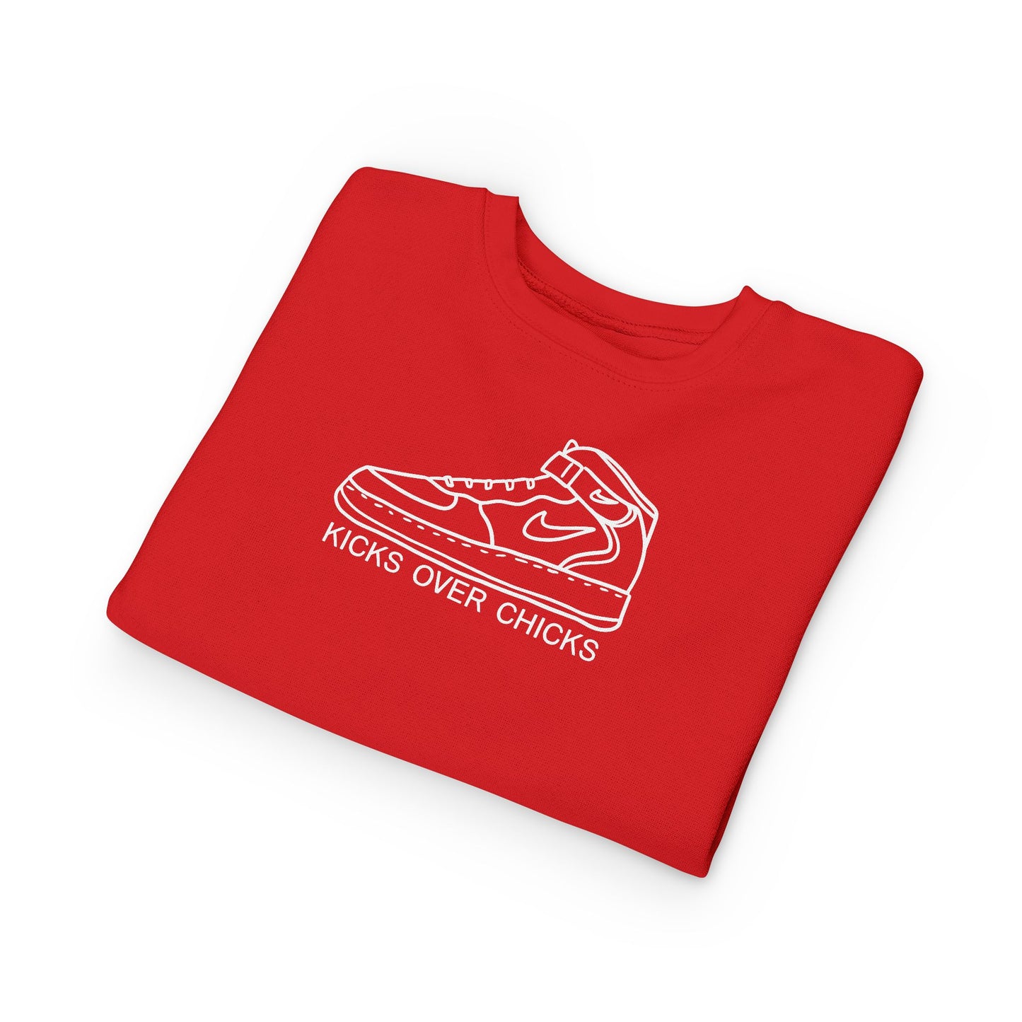 'Kicks Over Chicks' Toddler Sweatshirt