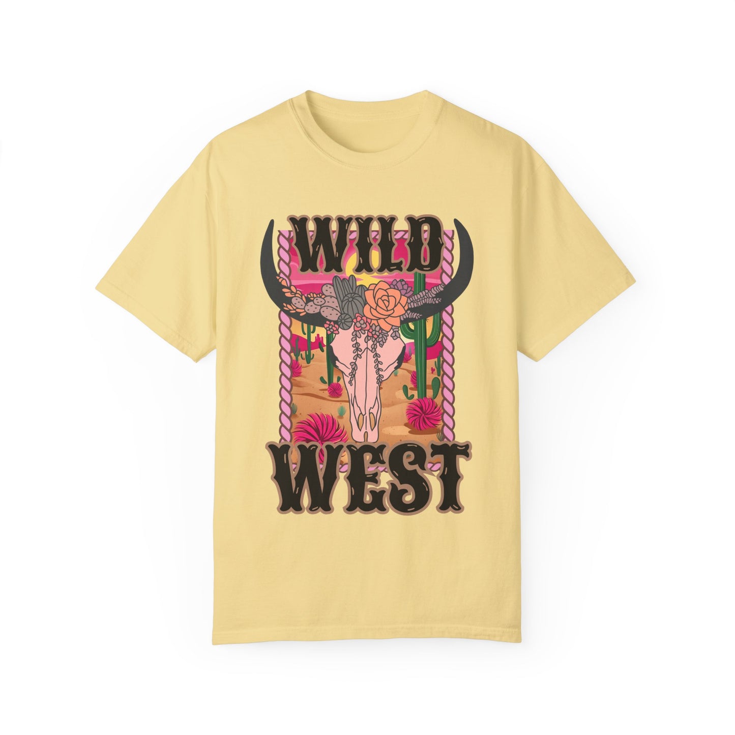 'Wild West' Unisex Garment-Dyed T-shirt