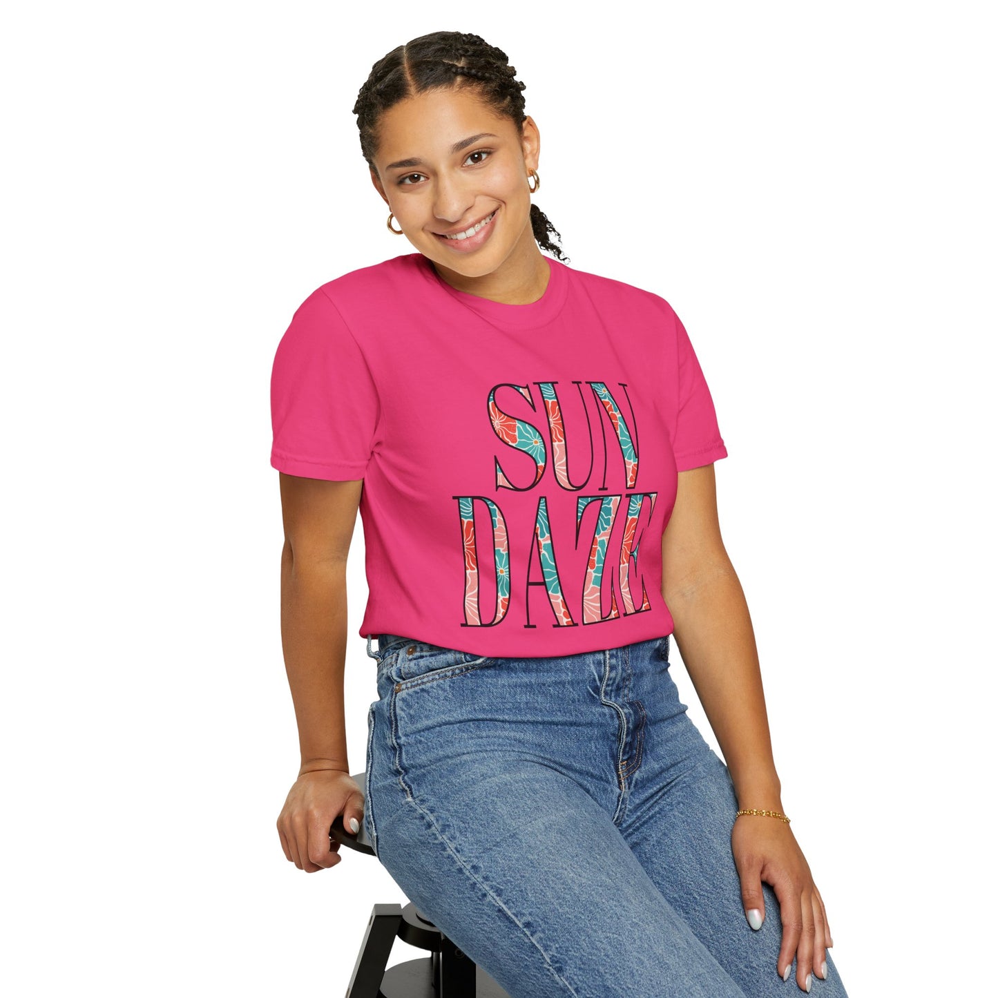 'Sun Daze' Unisex Garment-Dyed T-shirt