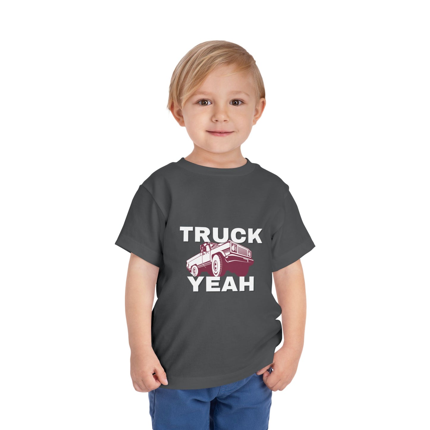 'Truck Yeah' Toddler Short Sleeve Tee