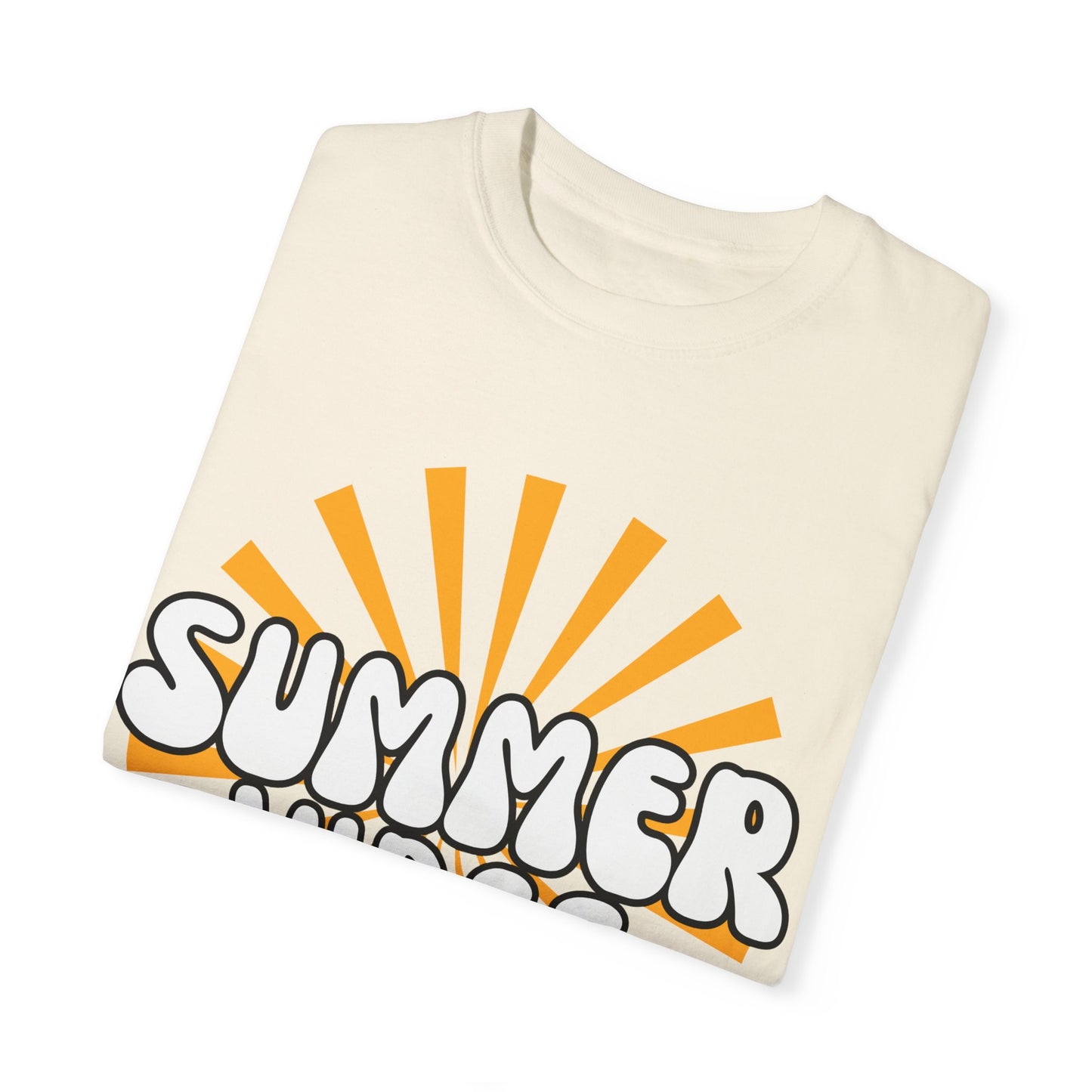 'Summer Vibes' Unisex Garment-Dyed T-shirt