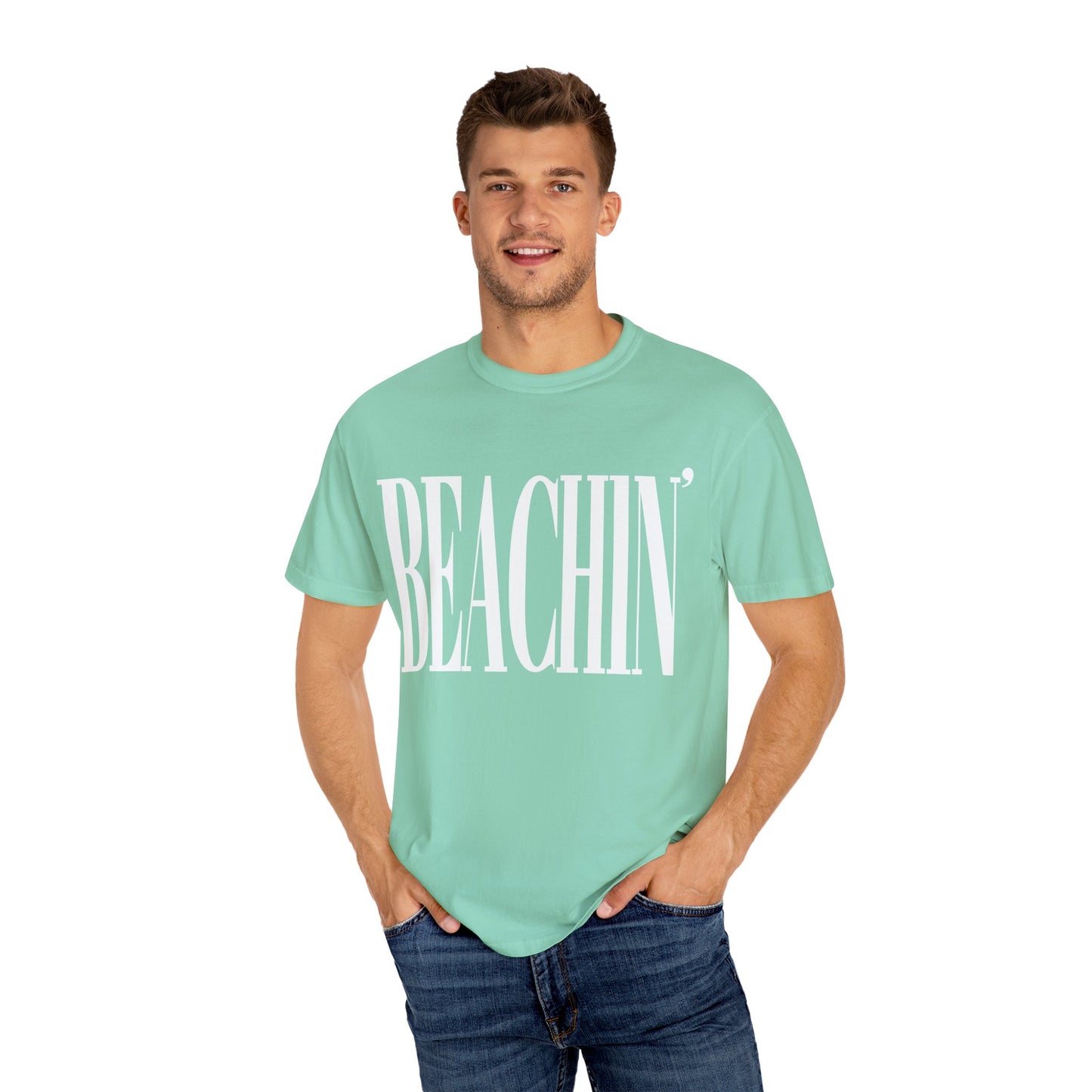 'Beachin' Unisex Garment-Dyed T-shirt