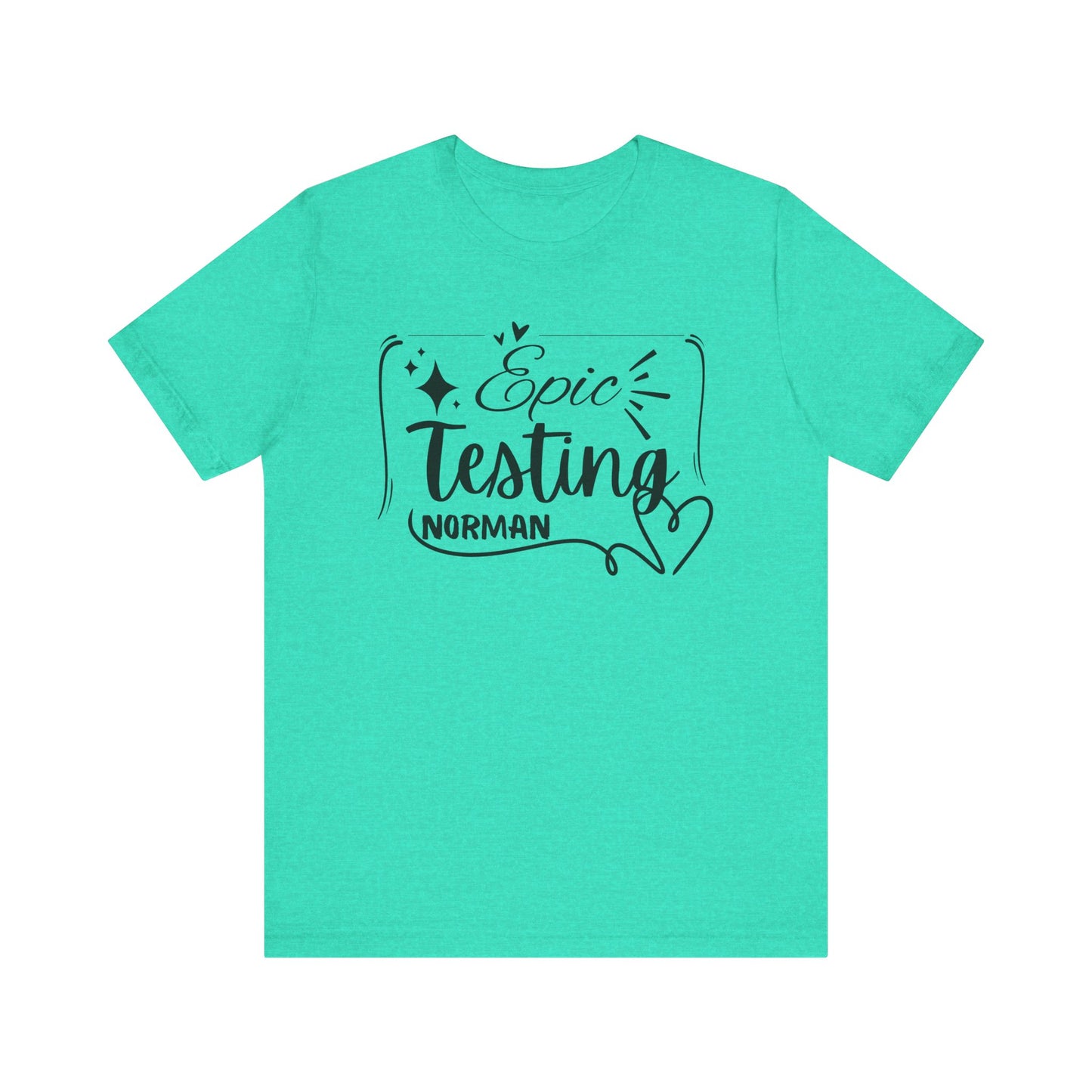 'Epic Testing Norman' Unisex Jersey Short Sleeve Tee