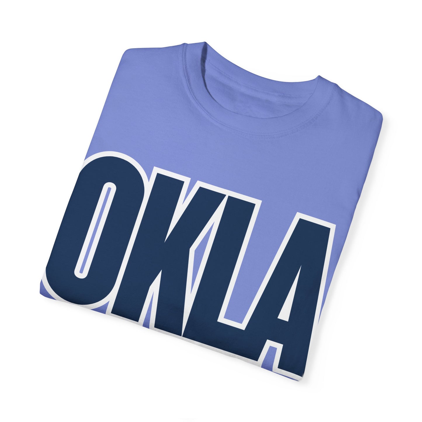 'OKLA' Unisex Garment-Dyed T-shirt