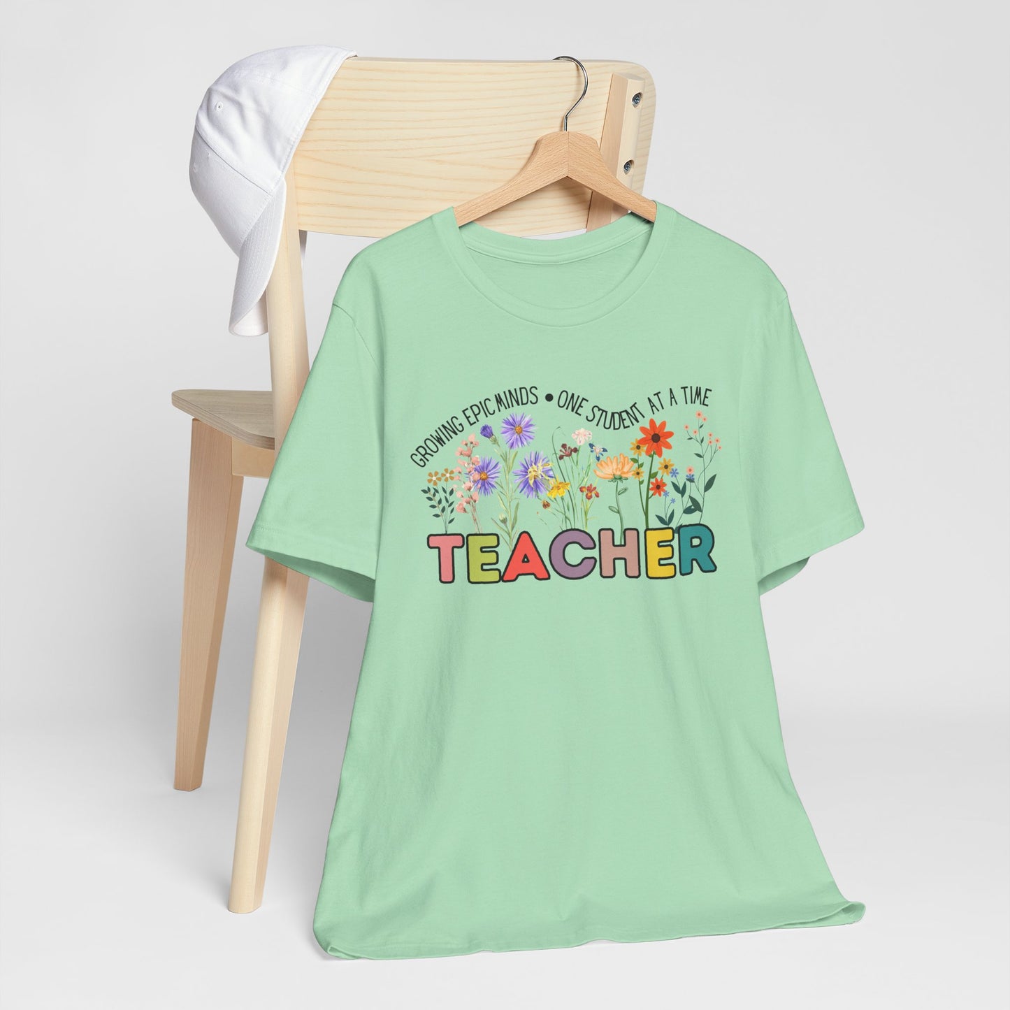 'Growing Epic Minds-One Student At A Time' Unisex Jersey Short Sleeve Tee