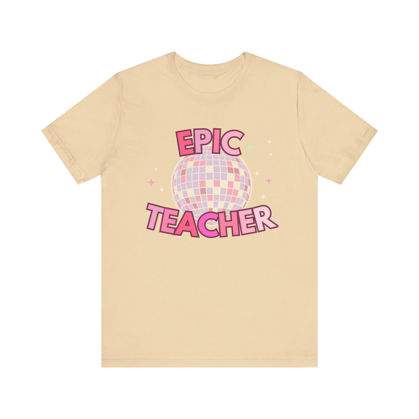 'Epic Teacher' Unisex Jersey Short Sleeve Tee