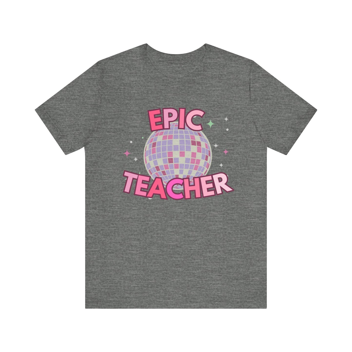 'Epic Teacher' Unisex Jersey Short Sleeve Tee