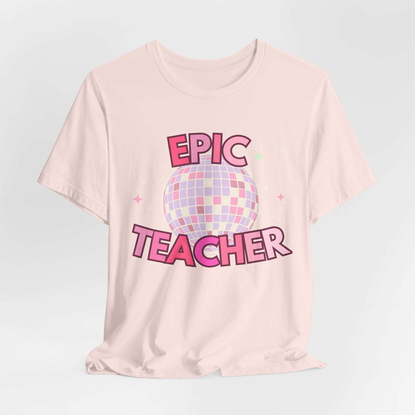 'Epic Teacher' Unisex Jersey Short Sleeve Tee