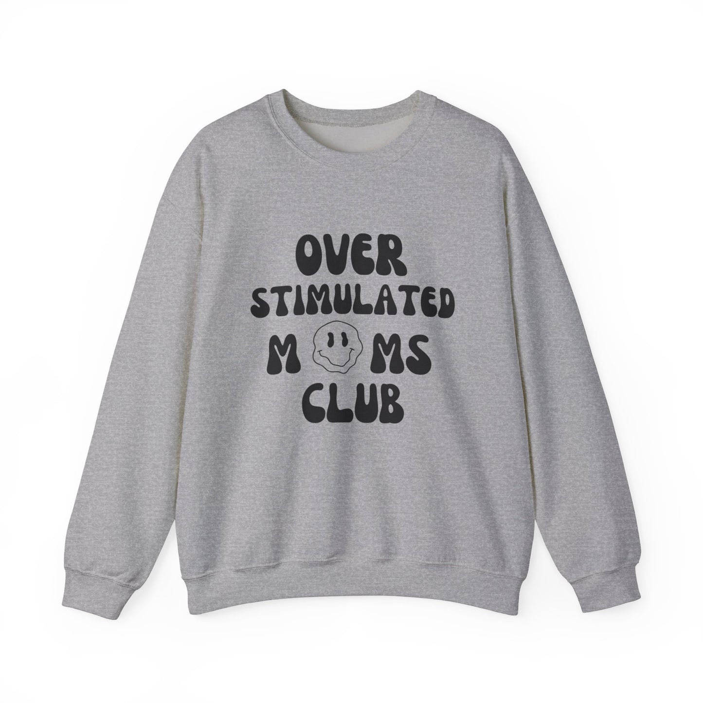 'Over Stimulated Moms Club' Unisex Heavy Blend™ Crewneck Sweatshirt