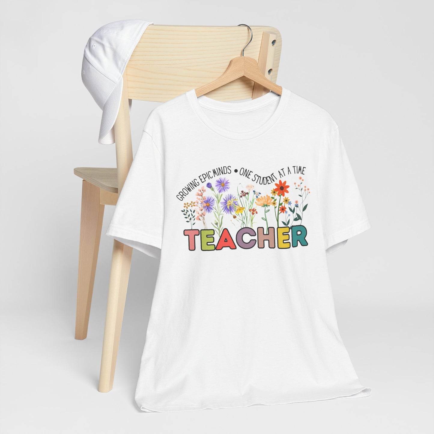 'Growing Epic Minds-One Student At A Time' Unisex Jersey Short Sleeve Tee