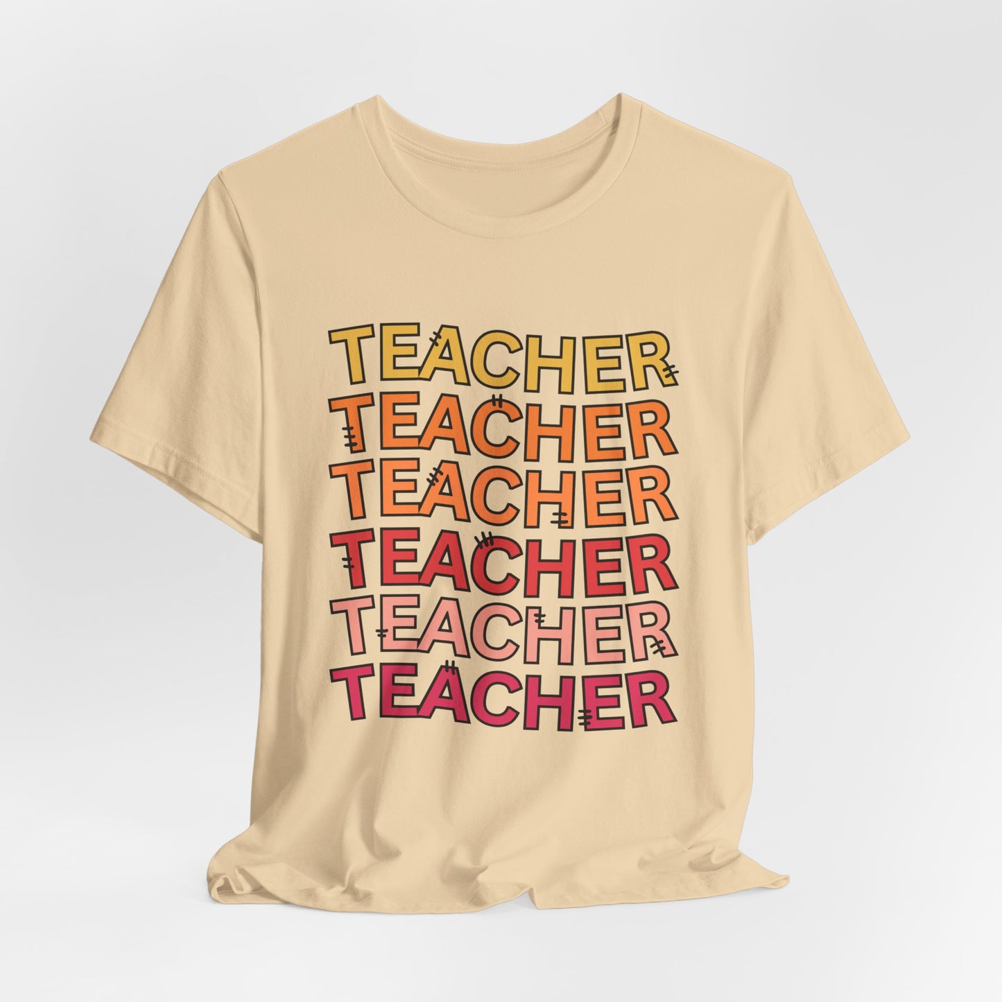 'Teacher' Unisex Jersey Short Sleeve Tee