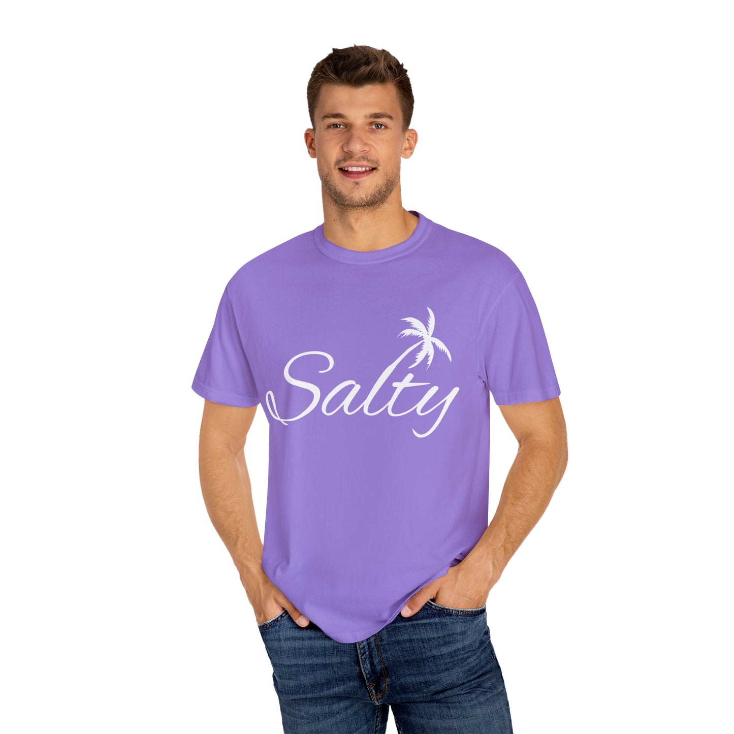Salty' Unisex Garment-Dyed T-shirt