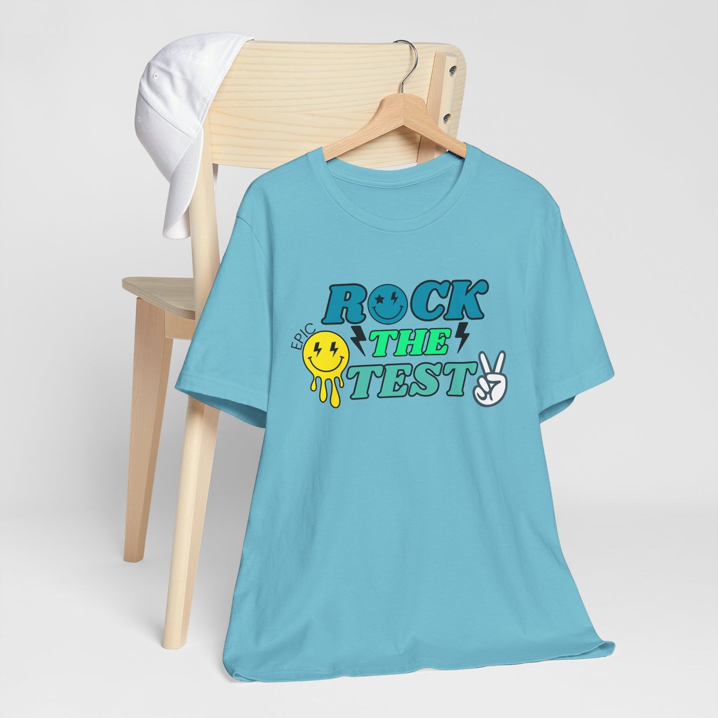'Rock The Test Epic' Unisex Jersey Short Sleeve Tee