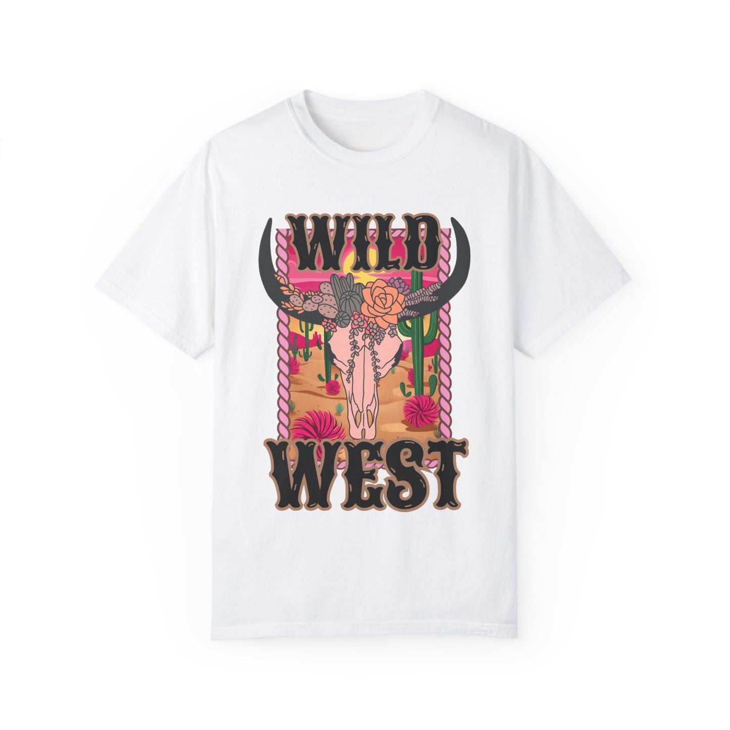 'Wild West' Unisex Garment-Dyed T-shirt