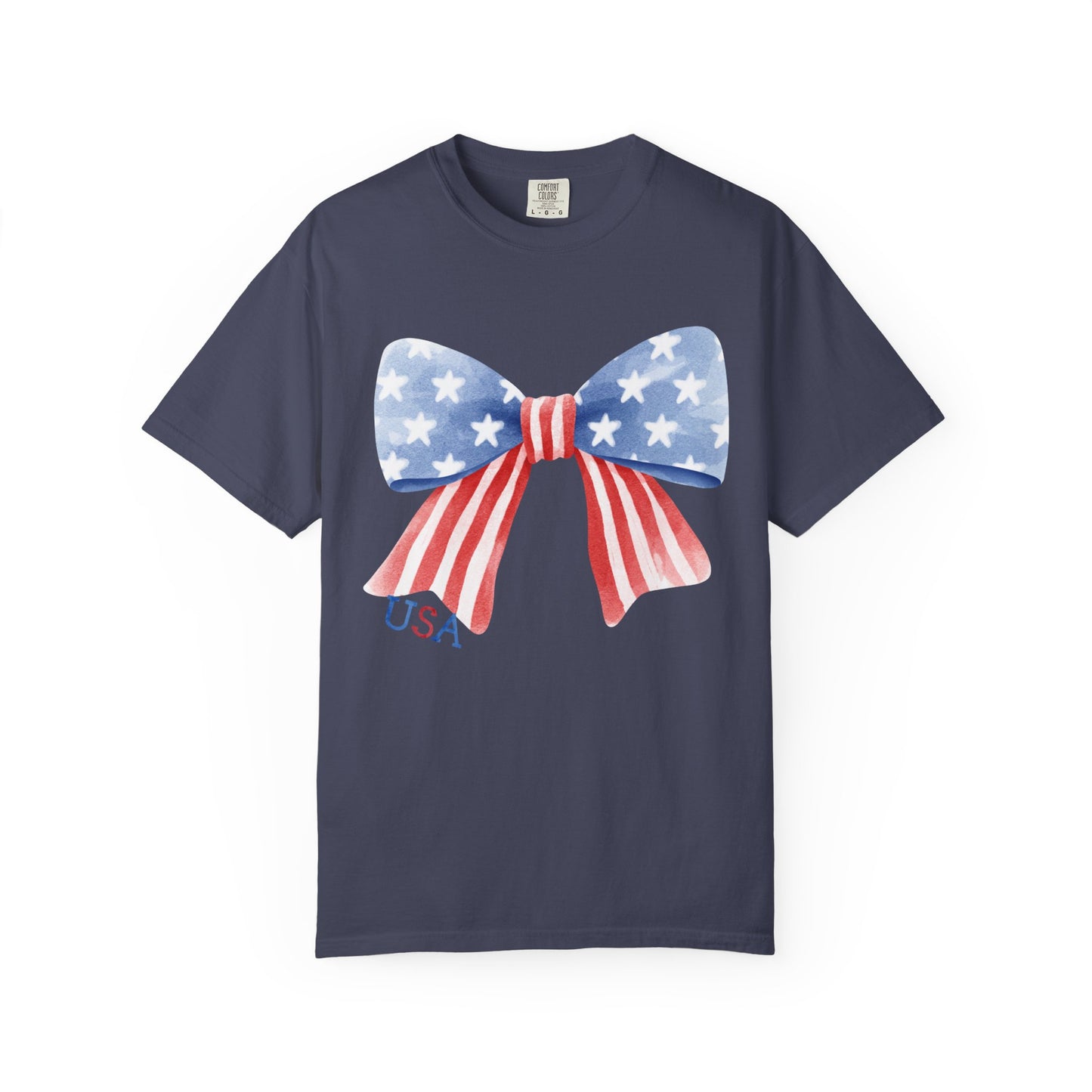 'USA' Unisex Garment-Dyed T-shirt